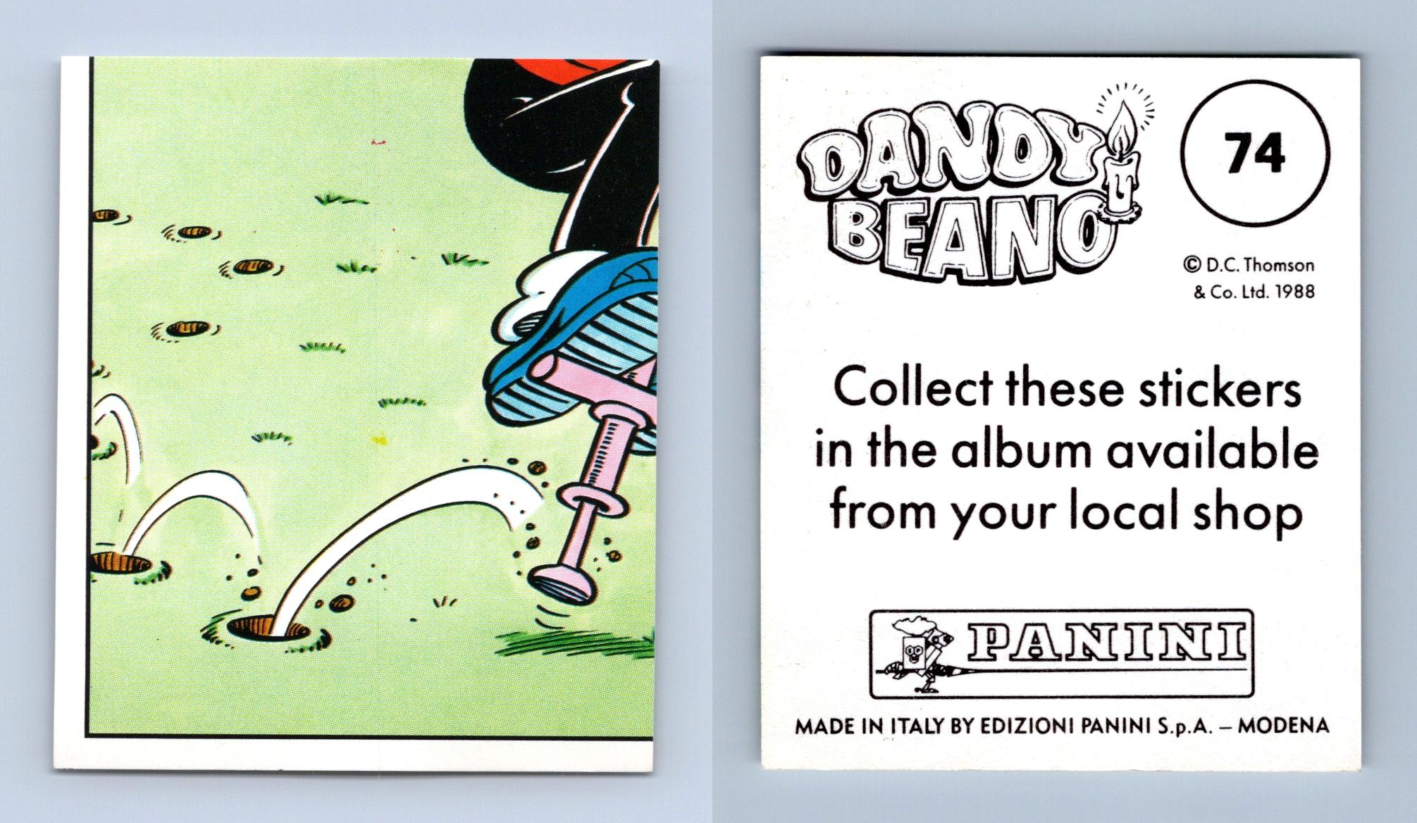 Dandy Beano #75 Panini 1988 Sticker C1490 Roger The Dodger Part 4 Of 4 