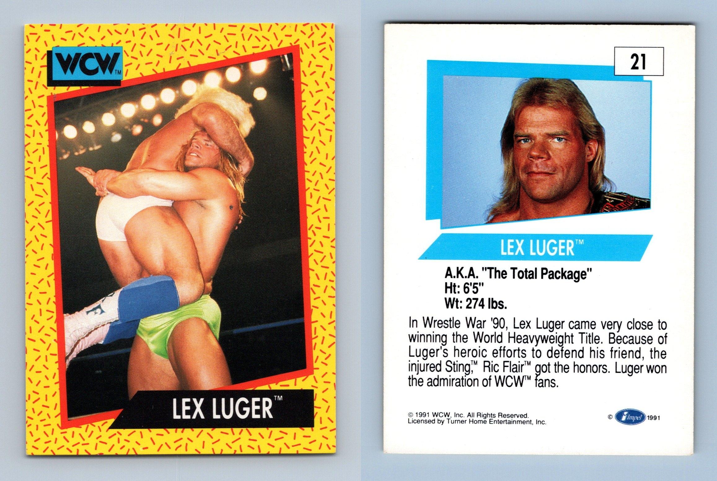 1991 Impel WCW Wrestling Lex Luger 