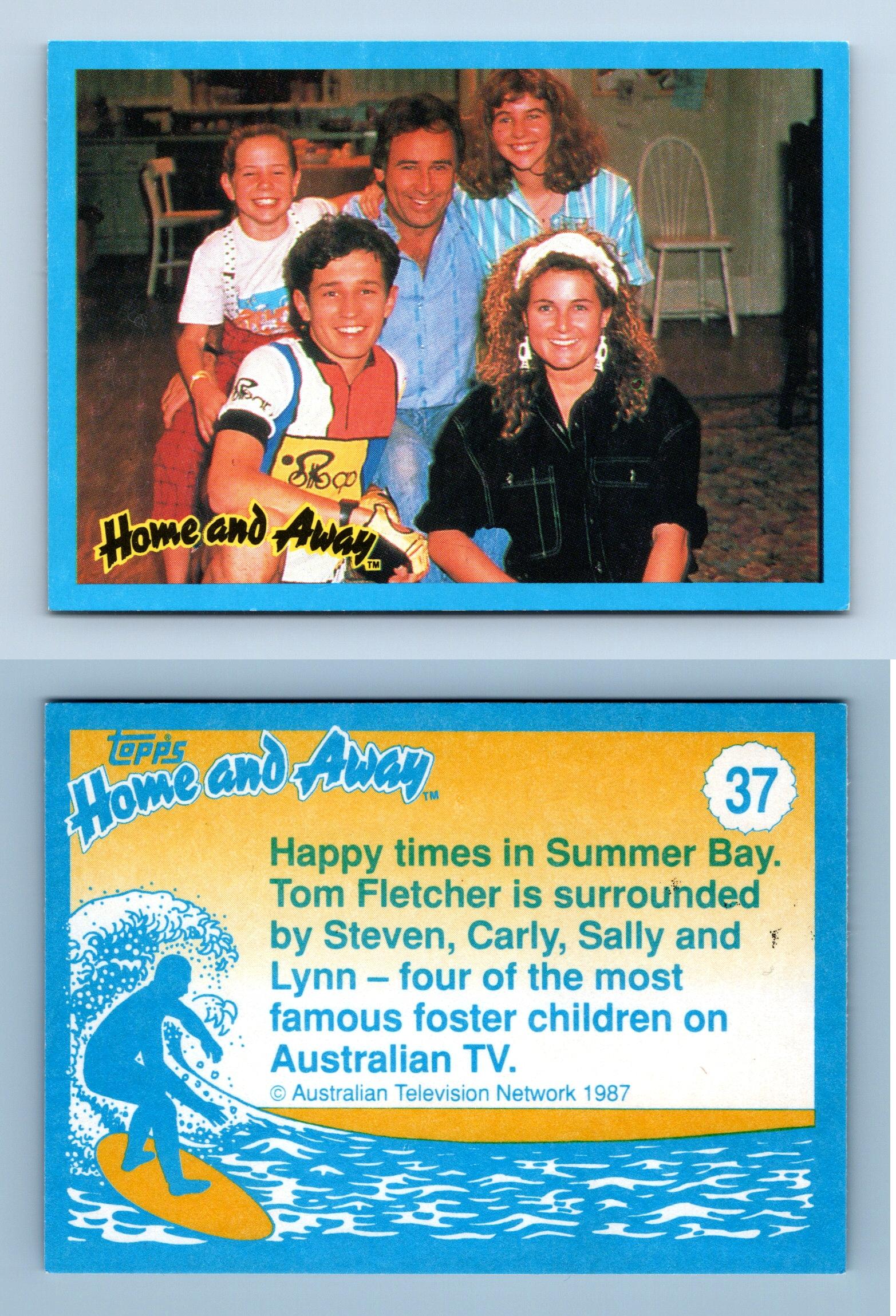 1987 Topps Australian Tv Home And Away Card Set 
