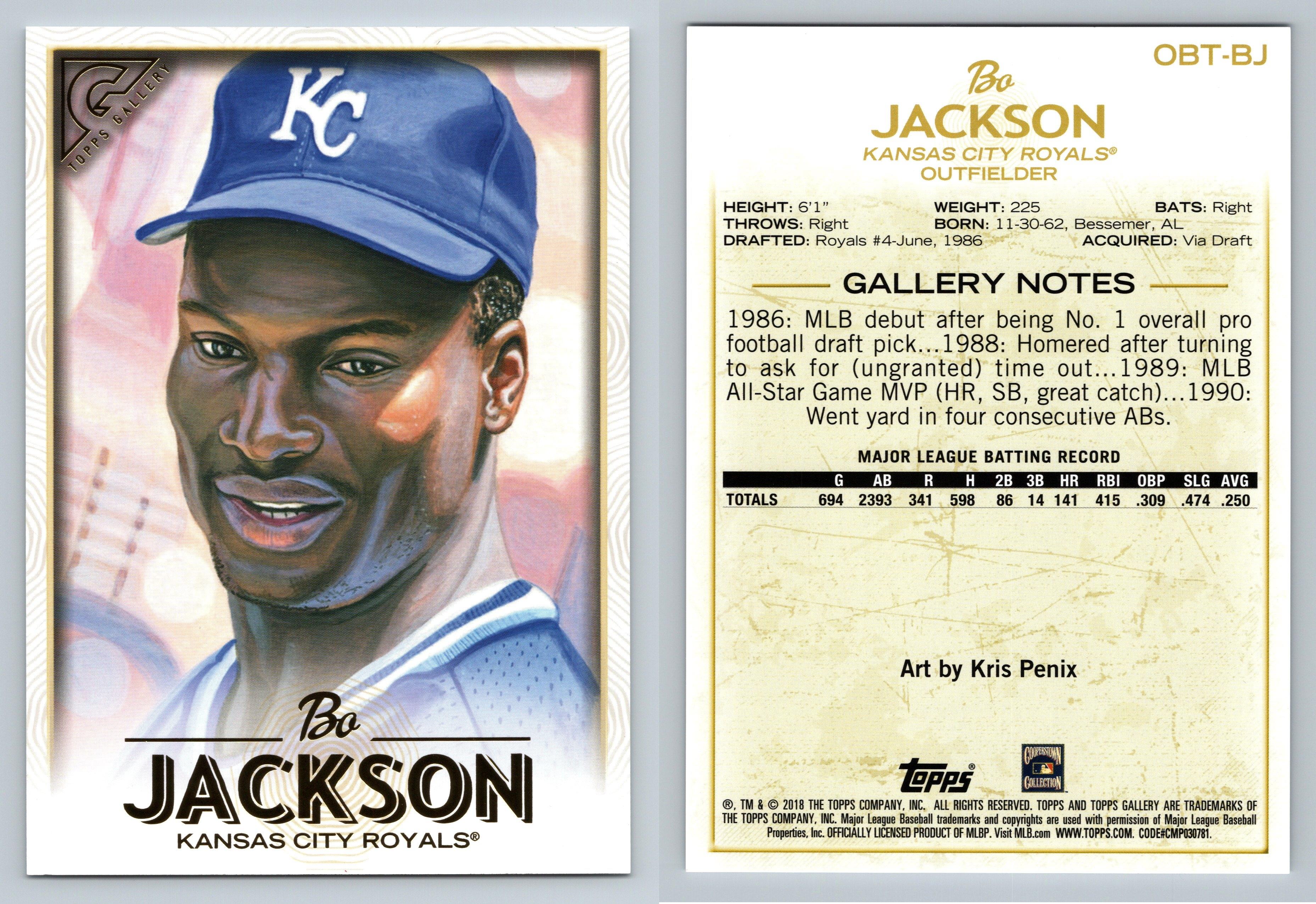 Bo Jackson Autographed 1988 Topps Rookie Card #325 Los Angeles Raiders  Beckett BAS Stock #209775 - Mill Creek Sports