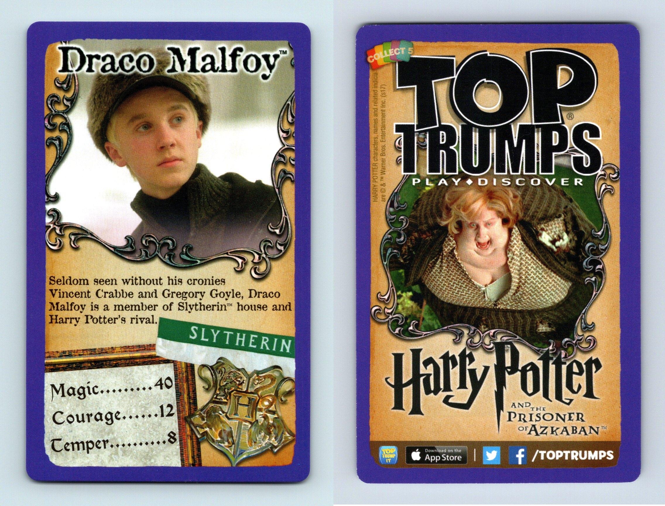 Top Trumps Mini Harry Potter And The Prisoner Of Azkaban Card Game 