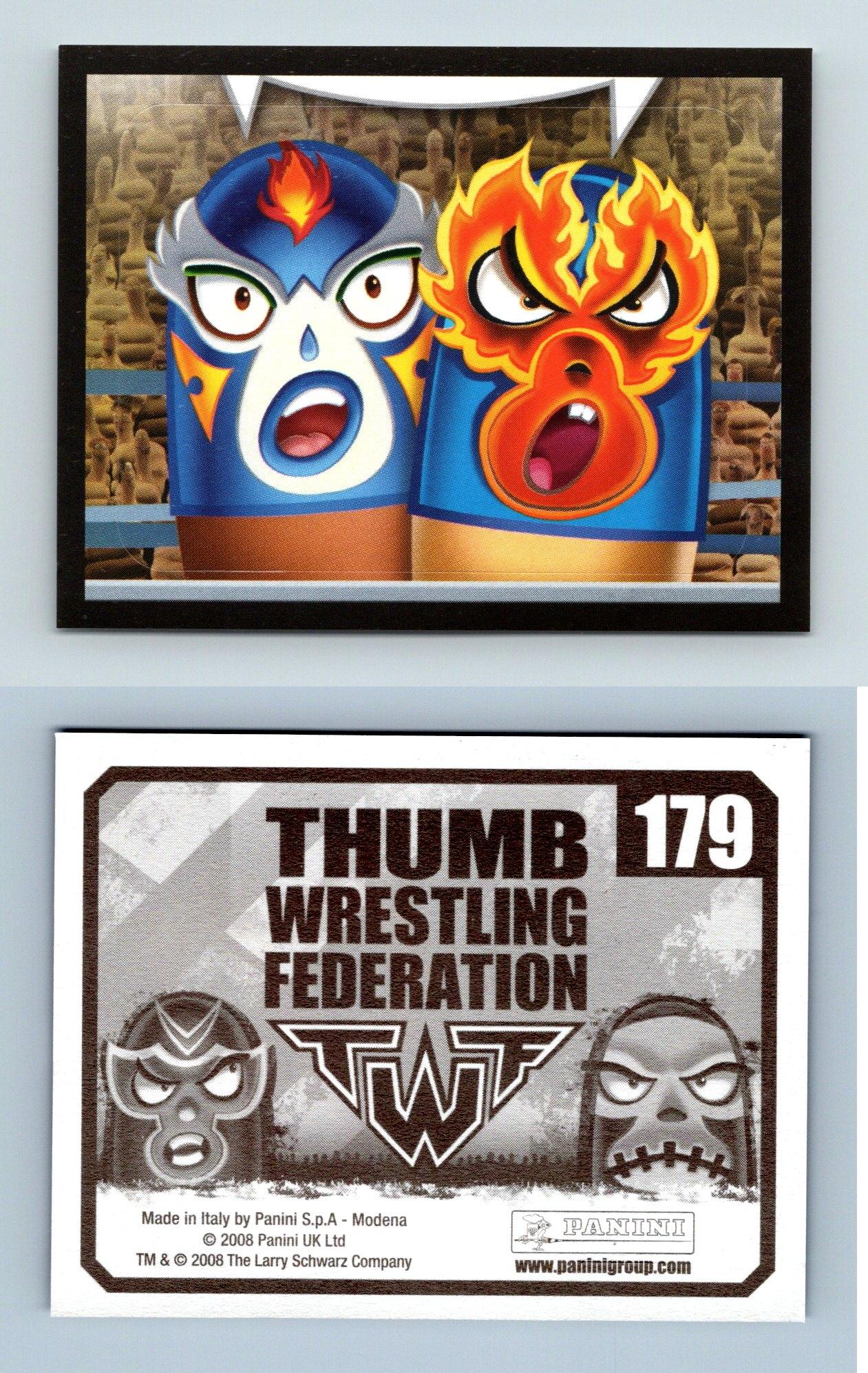 Thumb Wrestling Federation #112 Panini 2008 Sticker