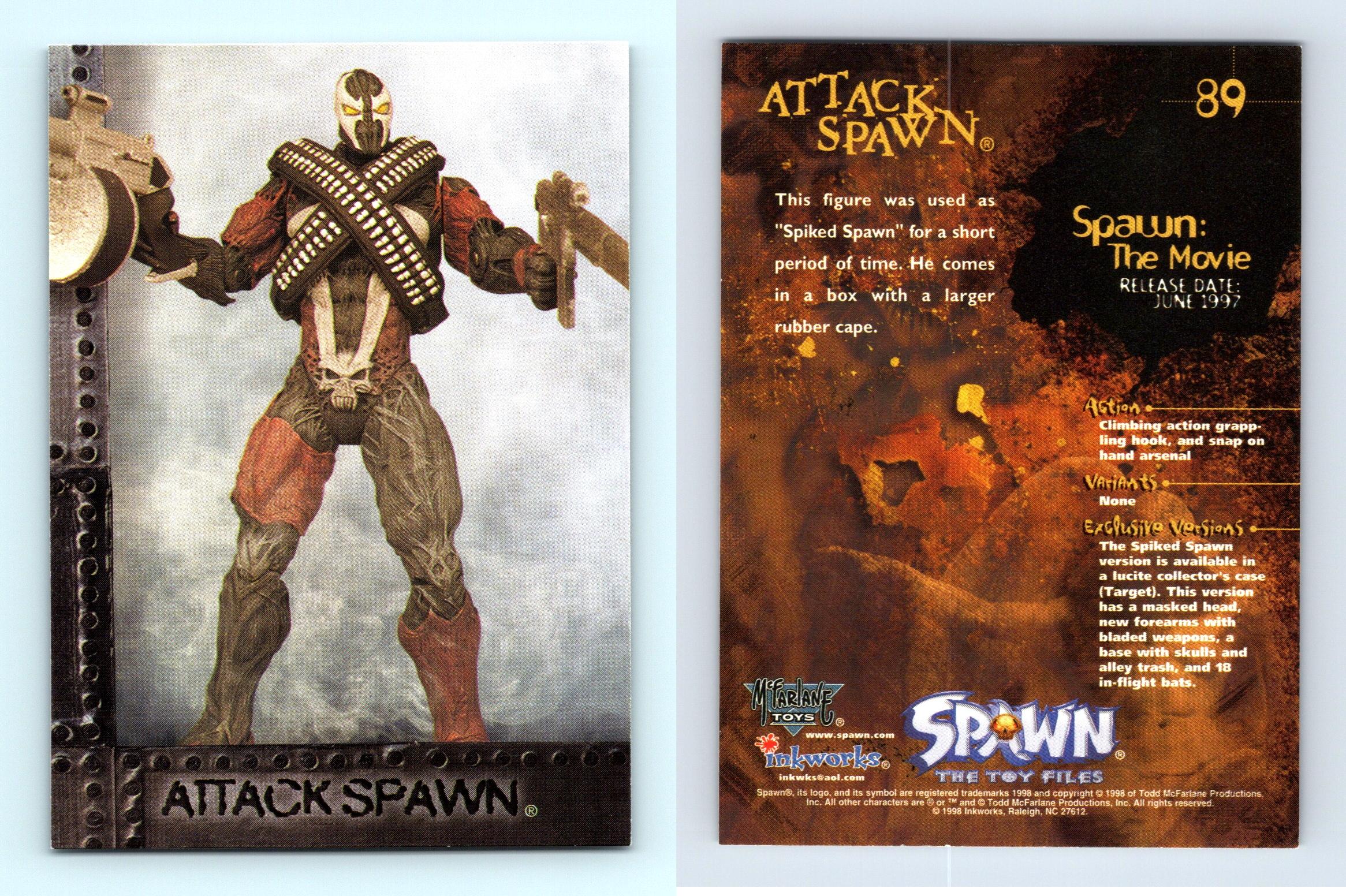 Spawn The Toy Files Trading Card Box 