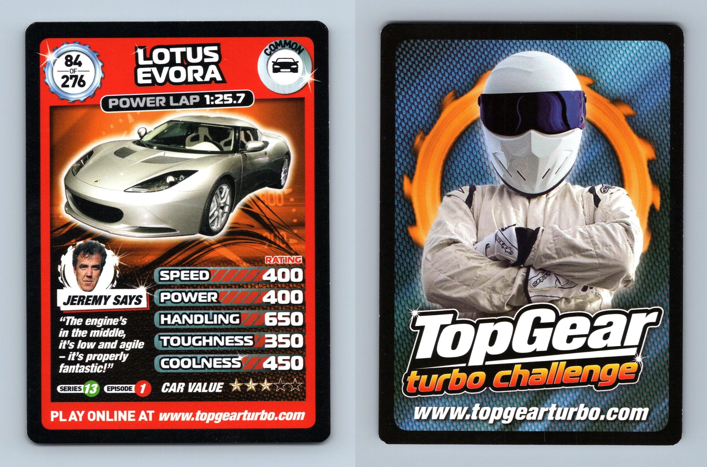 Lotus #84 Top Gear Turbo Challenge BBC