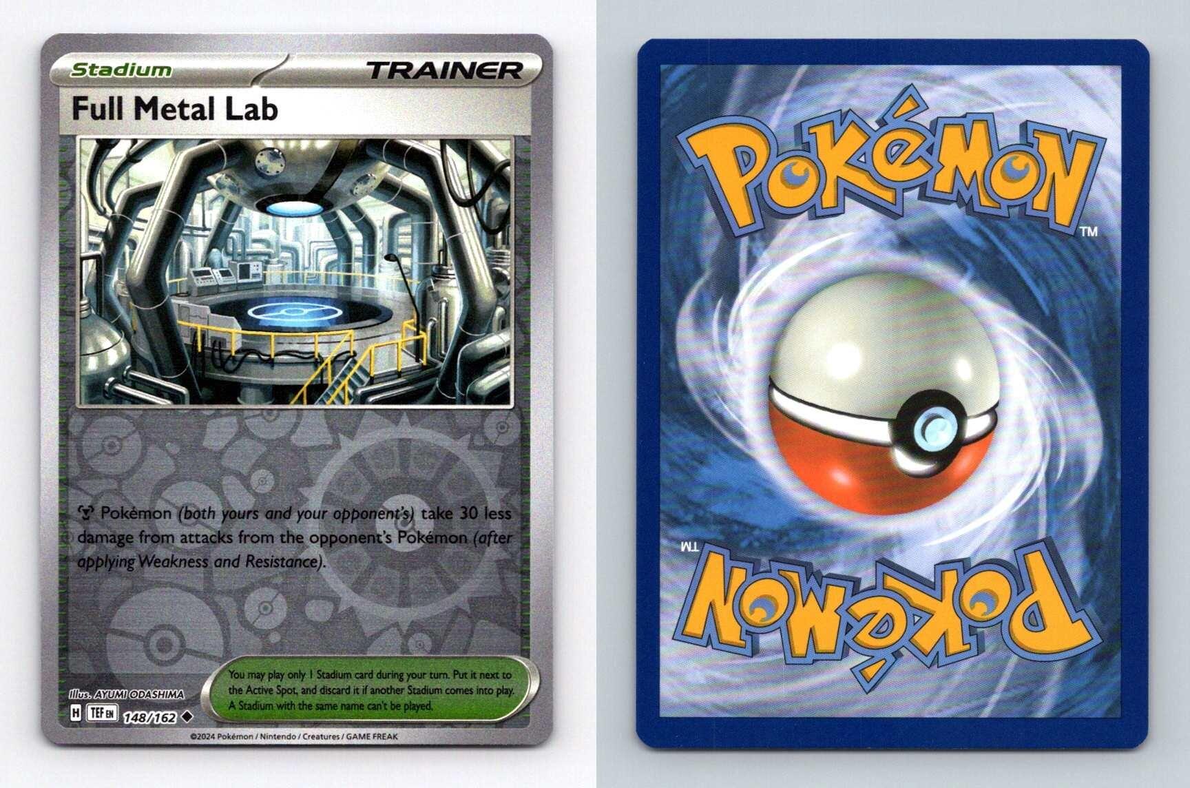 Full Metal Lab 148 162 SV Temporal Forces 2024 Pokemon Reverse Holo