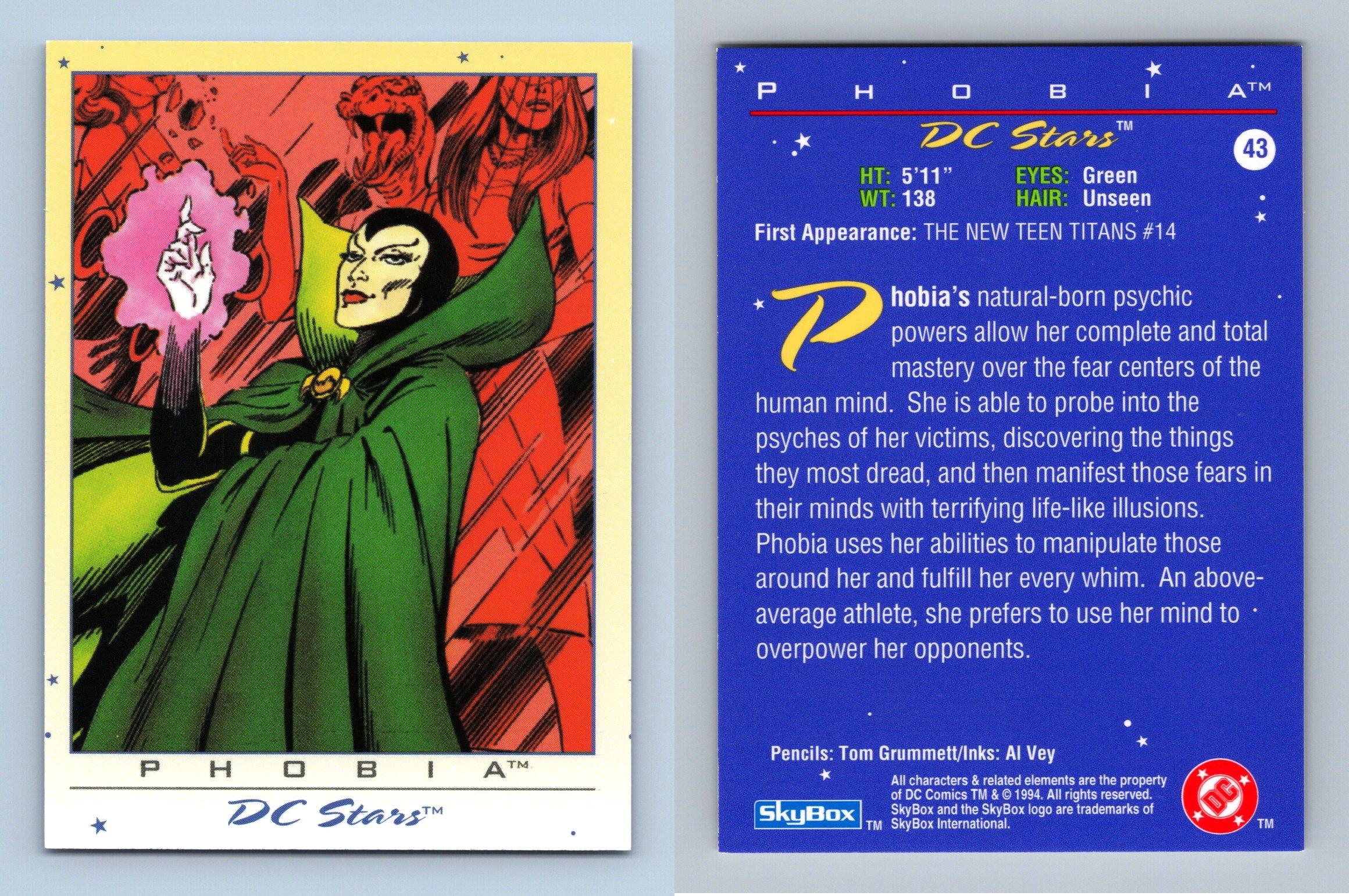 Aquaman  #P8 Skybox DC Stars 1994 Puzzle Chase Card