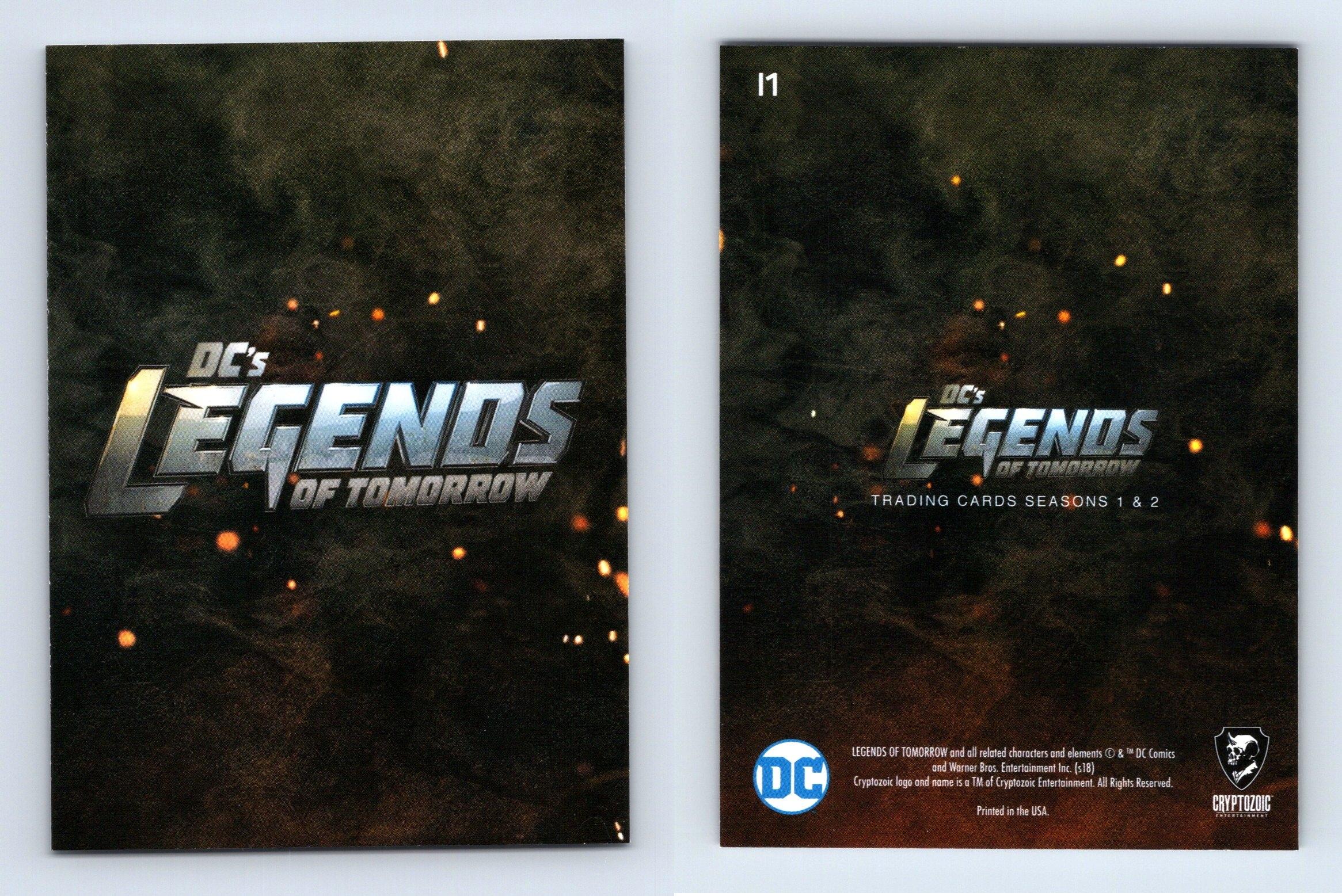 DC Legends Of Tomorrow #I1 Season 1 & 2 Cryptozoic Icons Trading Card 