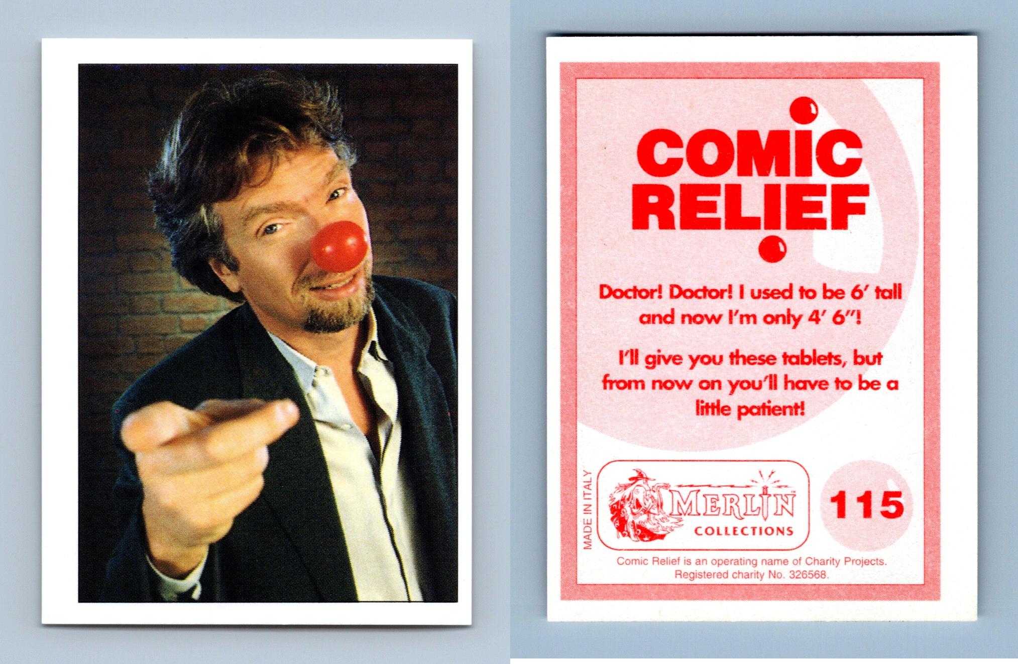C845 Comic Relief #115 Merlin 1995 Richard Branson Sticker 