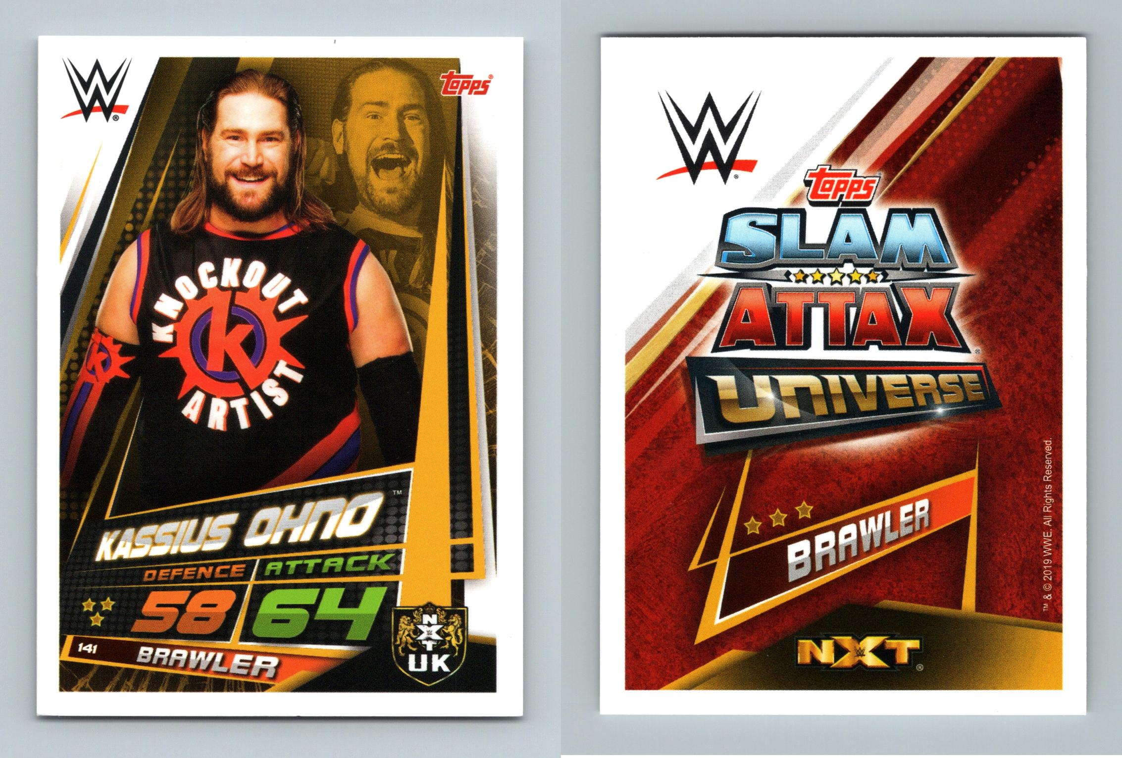 Kassius Ohno Wwe Slam Attax Universe Topps Tcg Card