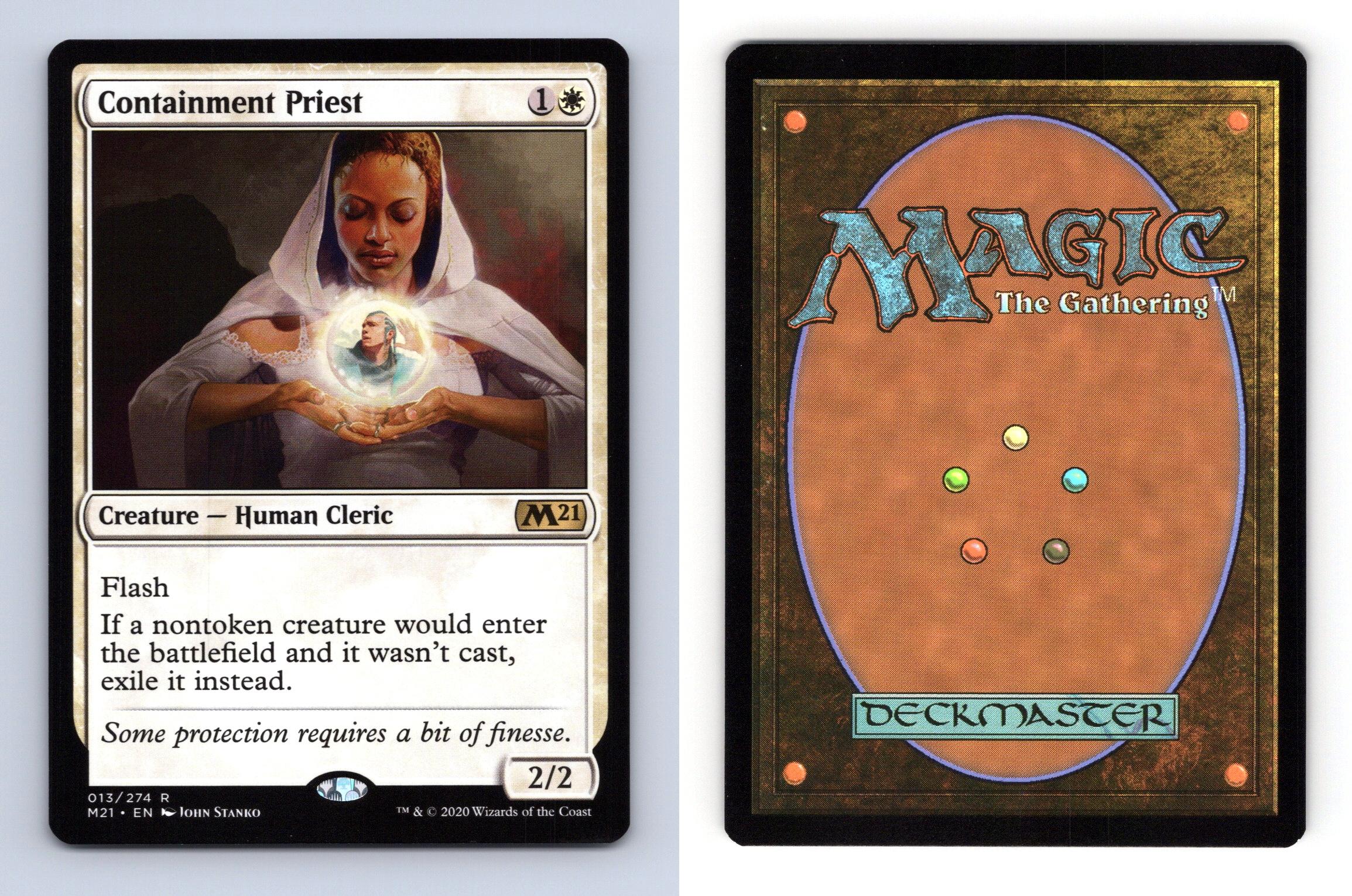 Containment Priest 13/274 MTG Core 2021 Rare TCG Card