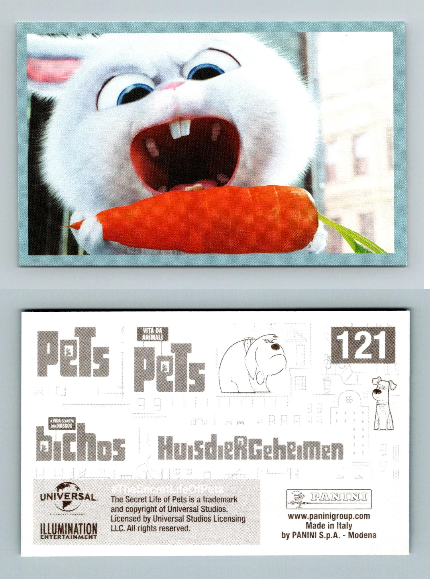 Panini Sticker Nr 121 Pets Movie 