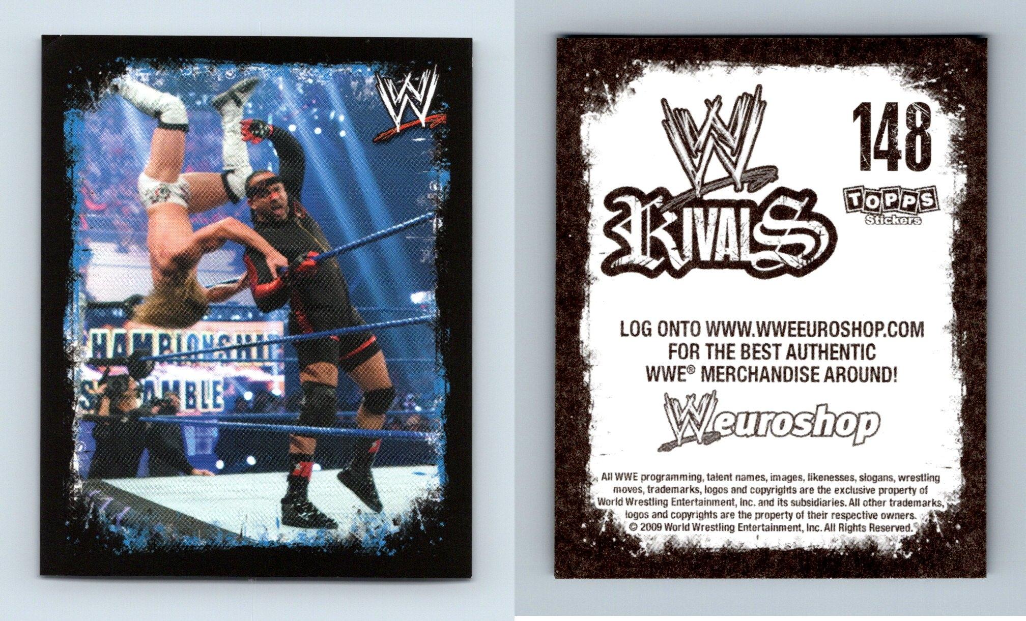 MVP #148 WWE Rivals 2009 Topps Wrestling Sticker
