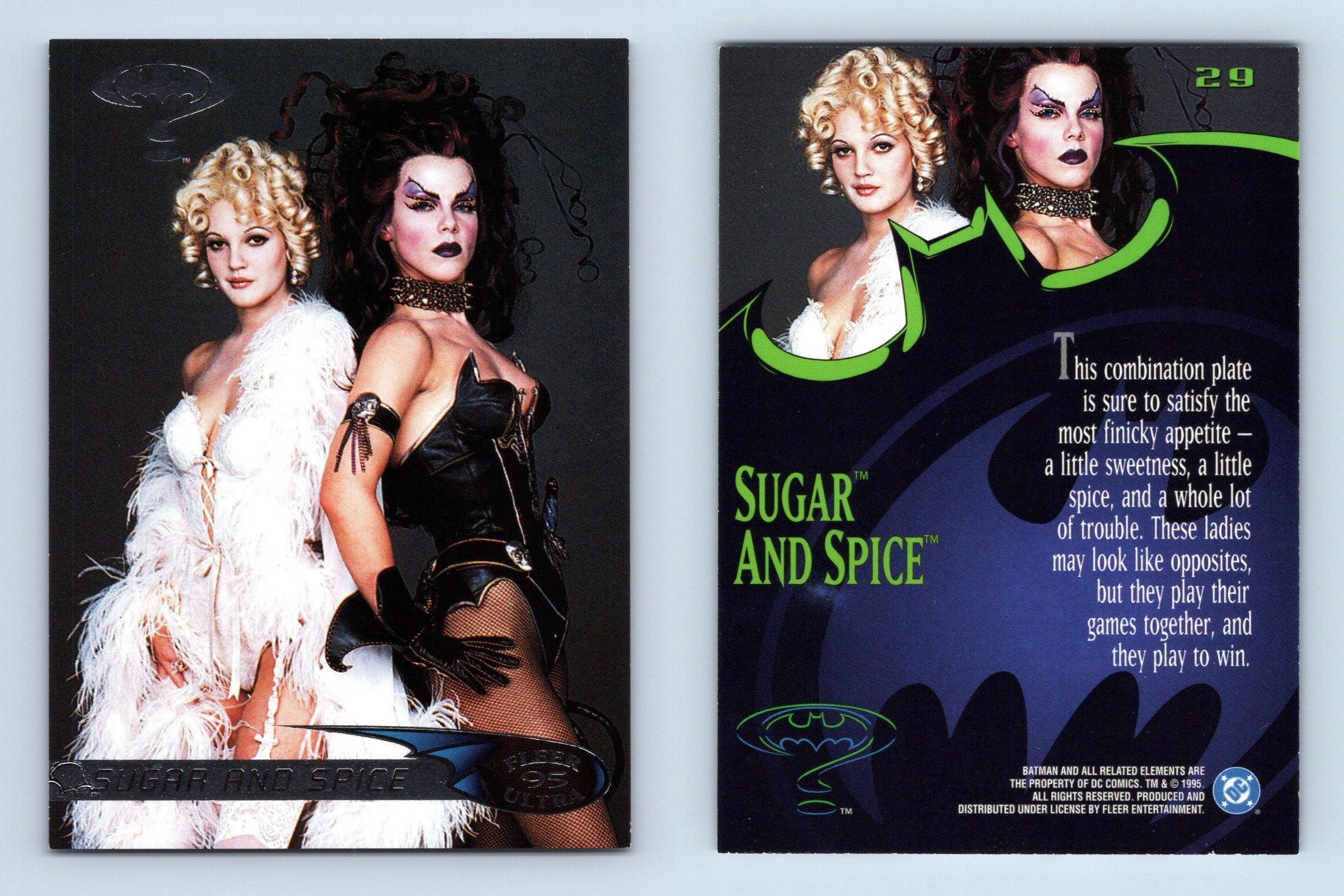 Sugar And Spice 29 Batman Forever 1995 Fleer Ultra Trading Card 2399