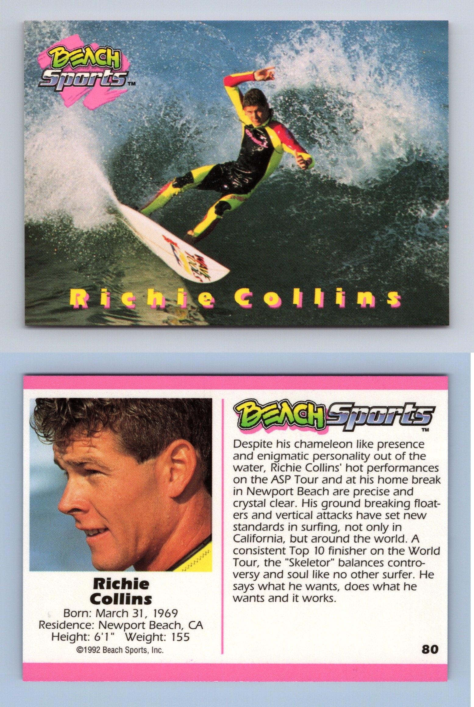 Jon Stevenson #22 Beach Sports 1992 Trading Card 