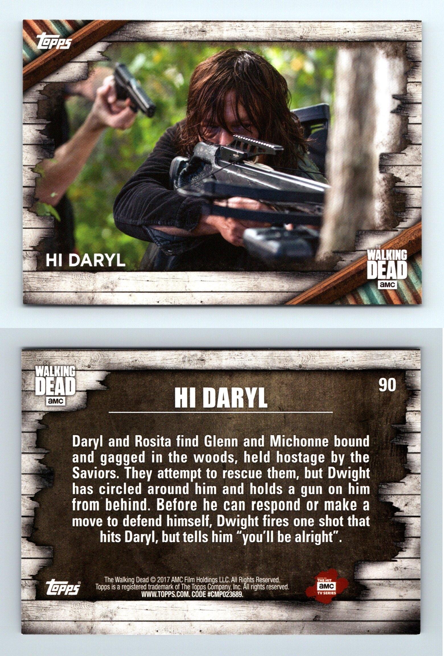 The Walking Dead #W-10 Season 6 Topps 2017 Walkers Trading Card