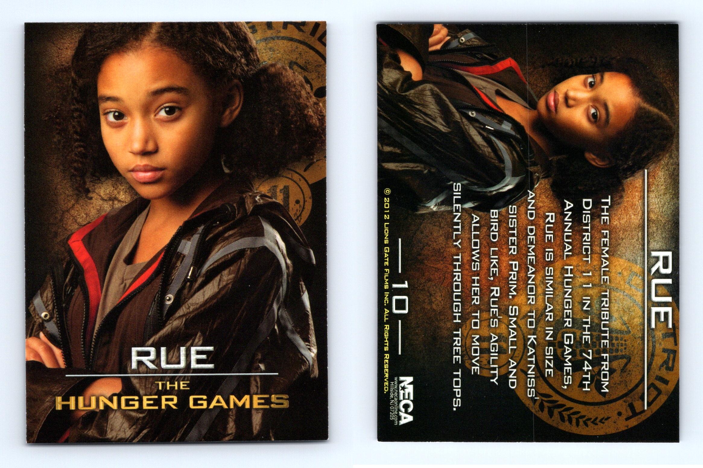 1x #047 Rue The Hunger Games Movie Trading Card 