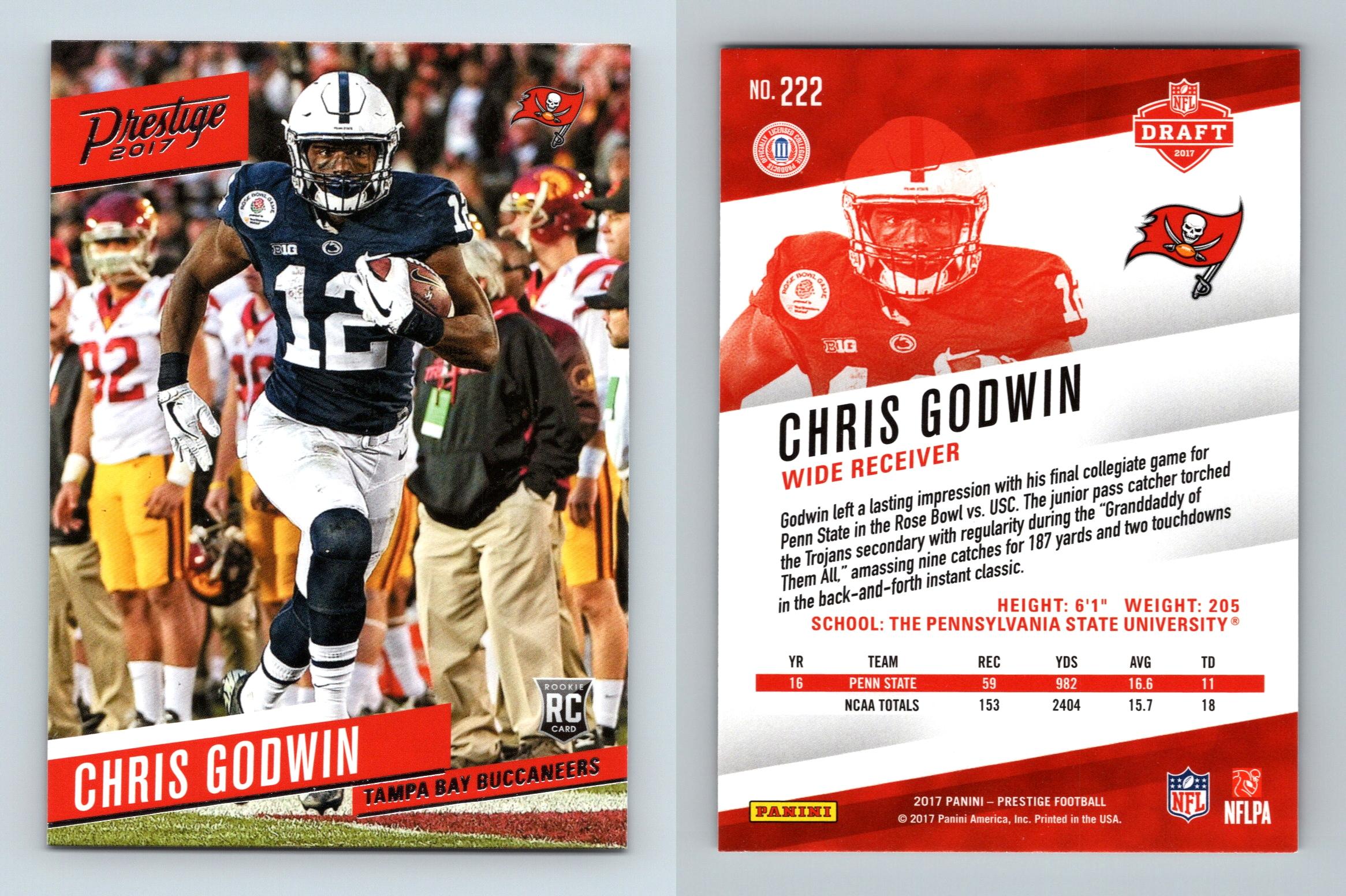 Chris Godwin 2019 Panini Score Jersey Card