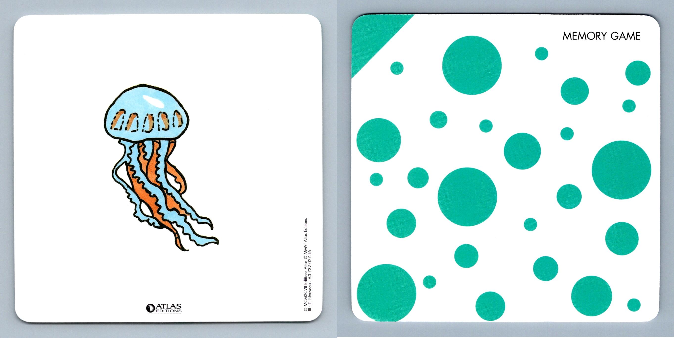 Jellyfish Atlas Editions Play & Learn Flash Card