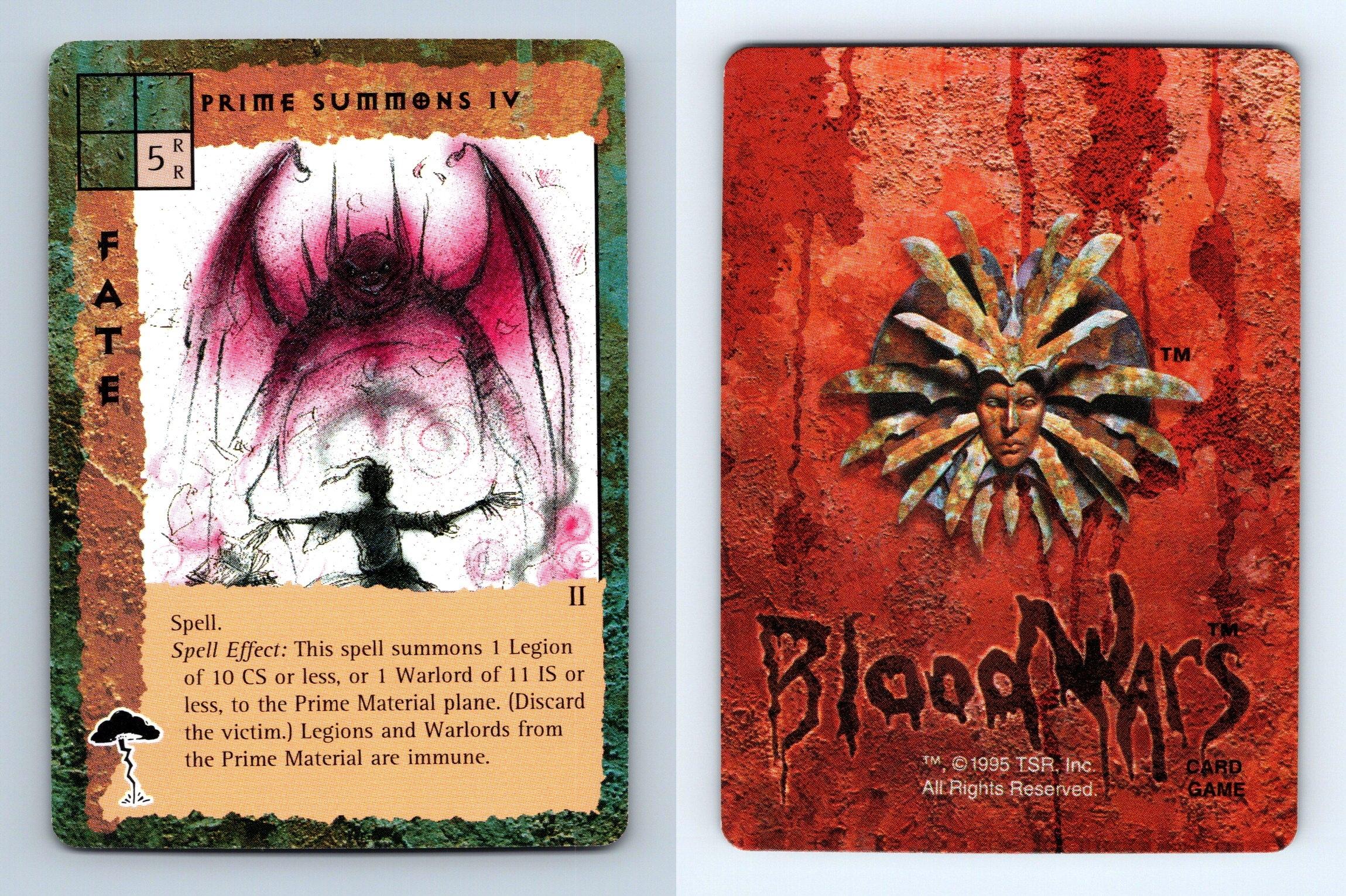 prime-summons-iv-blood-wars-1995-tsr-rare-ccg-card