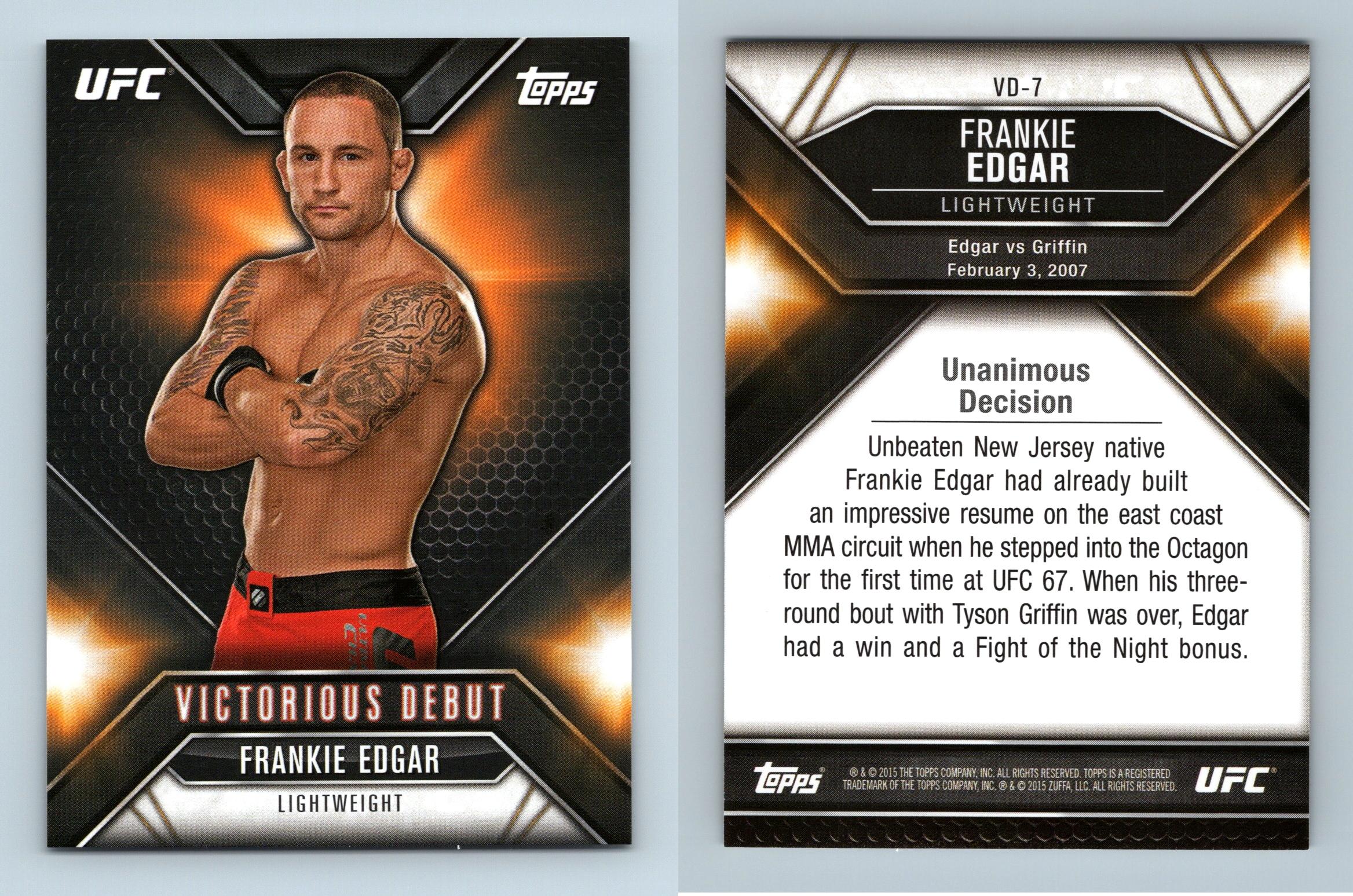 Fan Shop Sports Collectibles UFC Chronicles 2015 Trading Cards