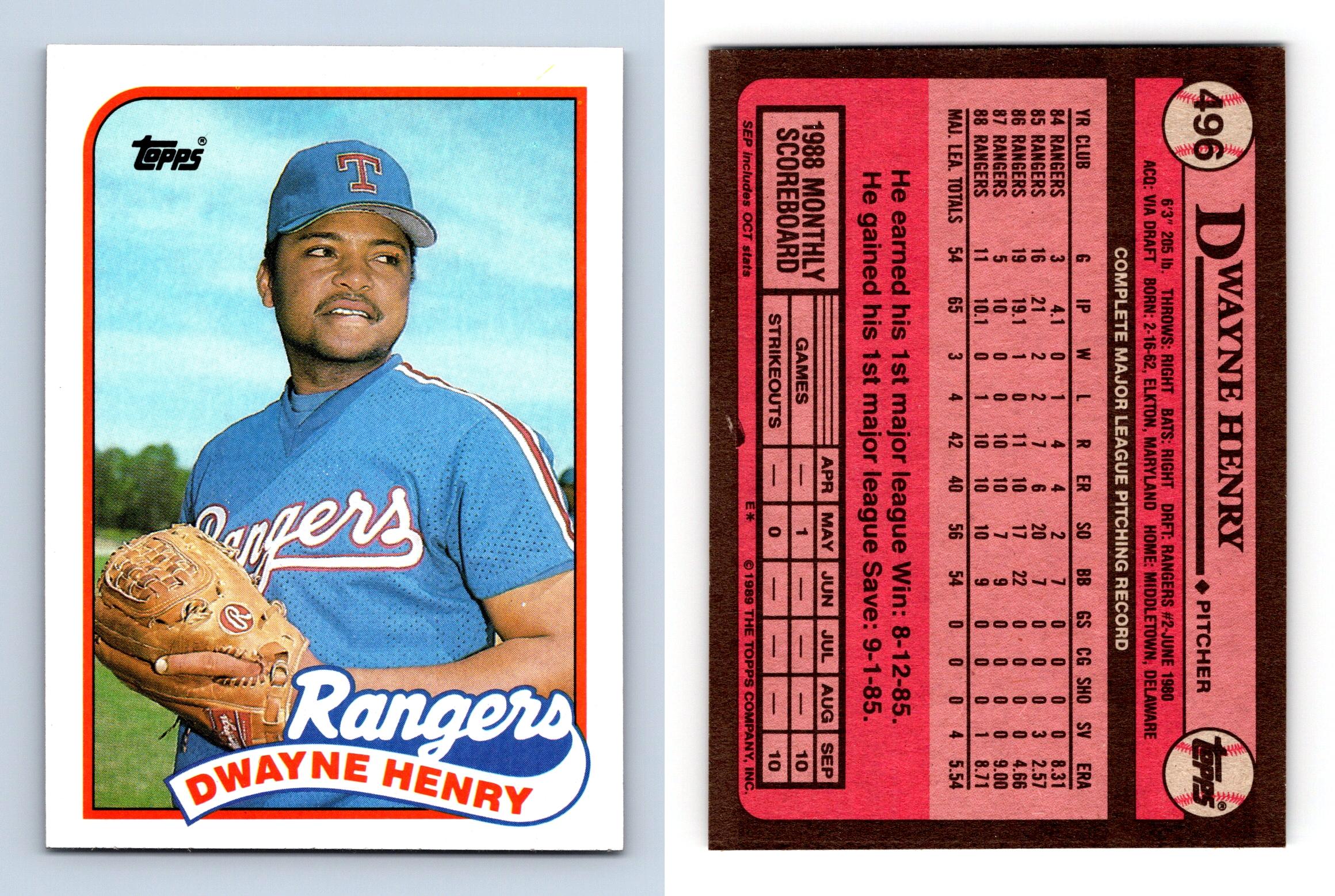 topps 89 baseball cards