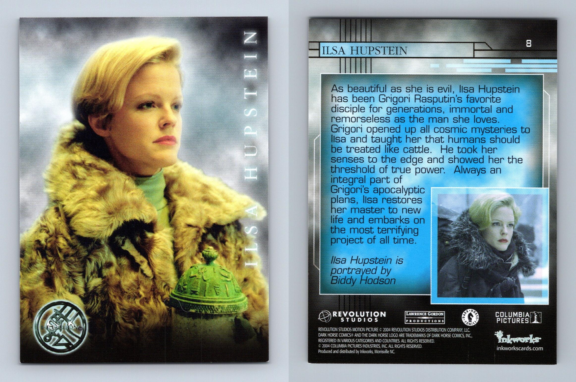 Ilsa Hupstein 8 Hellboy 2004 Inkworks Trading Card