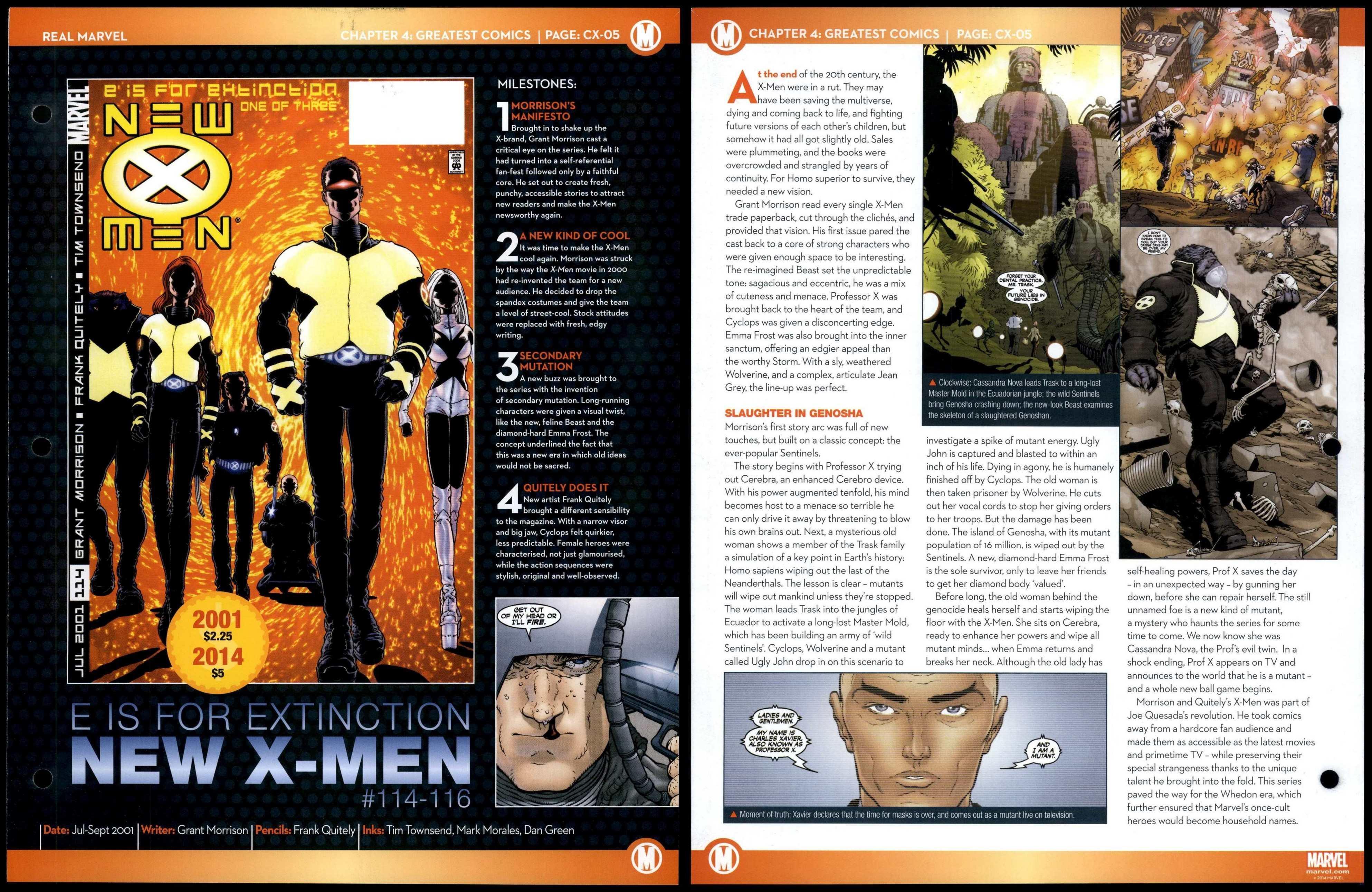 New X Men CX 05 Greatest Comics Real Marvel Fact File Page new-x-men-cx-05-greatest-comics-real-marvel-fact-file-page