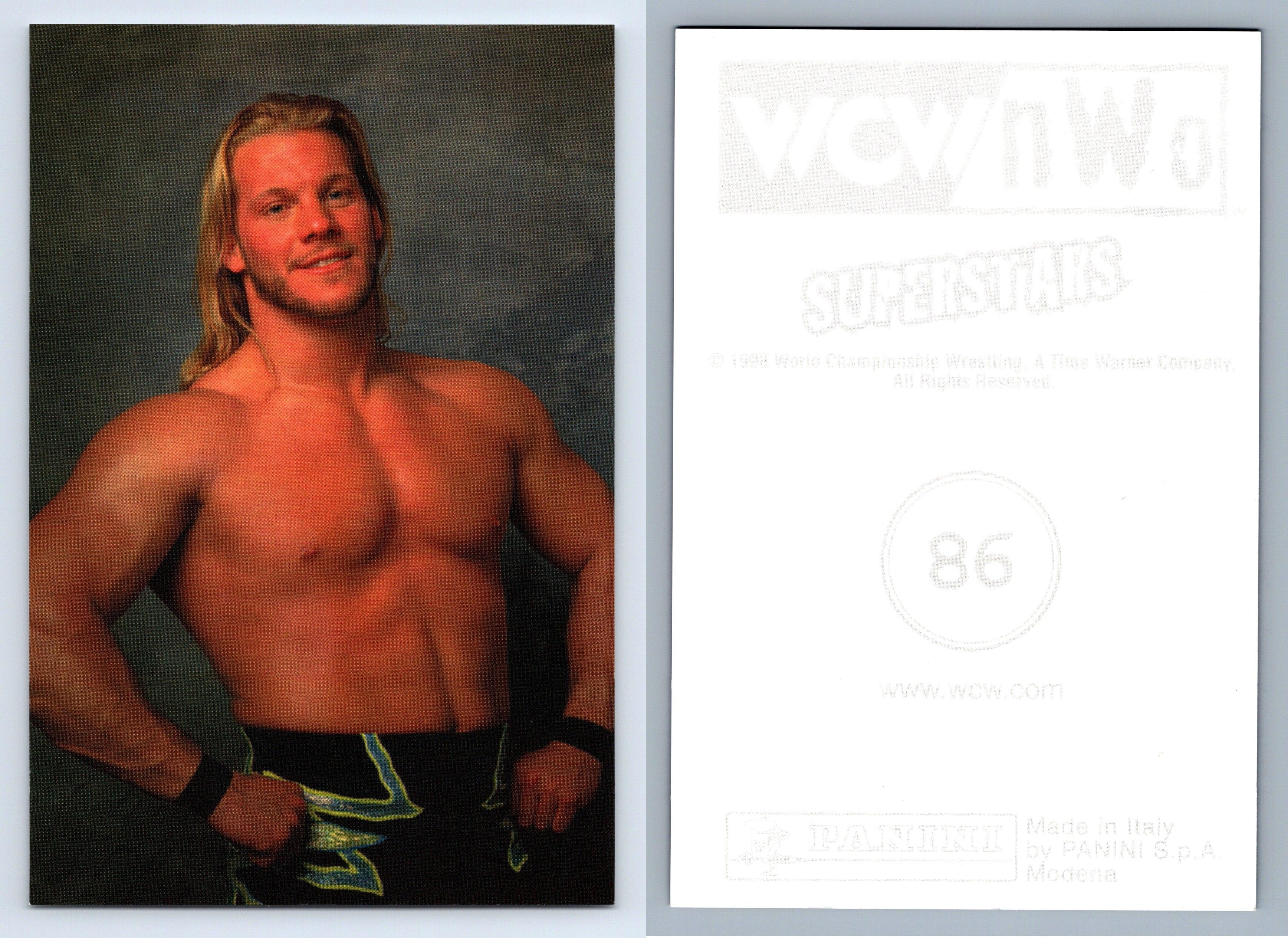 Chris Jericho 86 Wcw Nwo Wrestling Superstars 1998 Panini Photocard