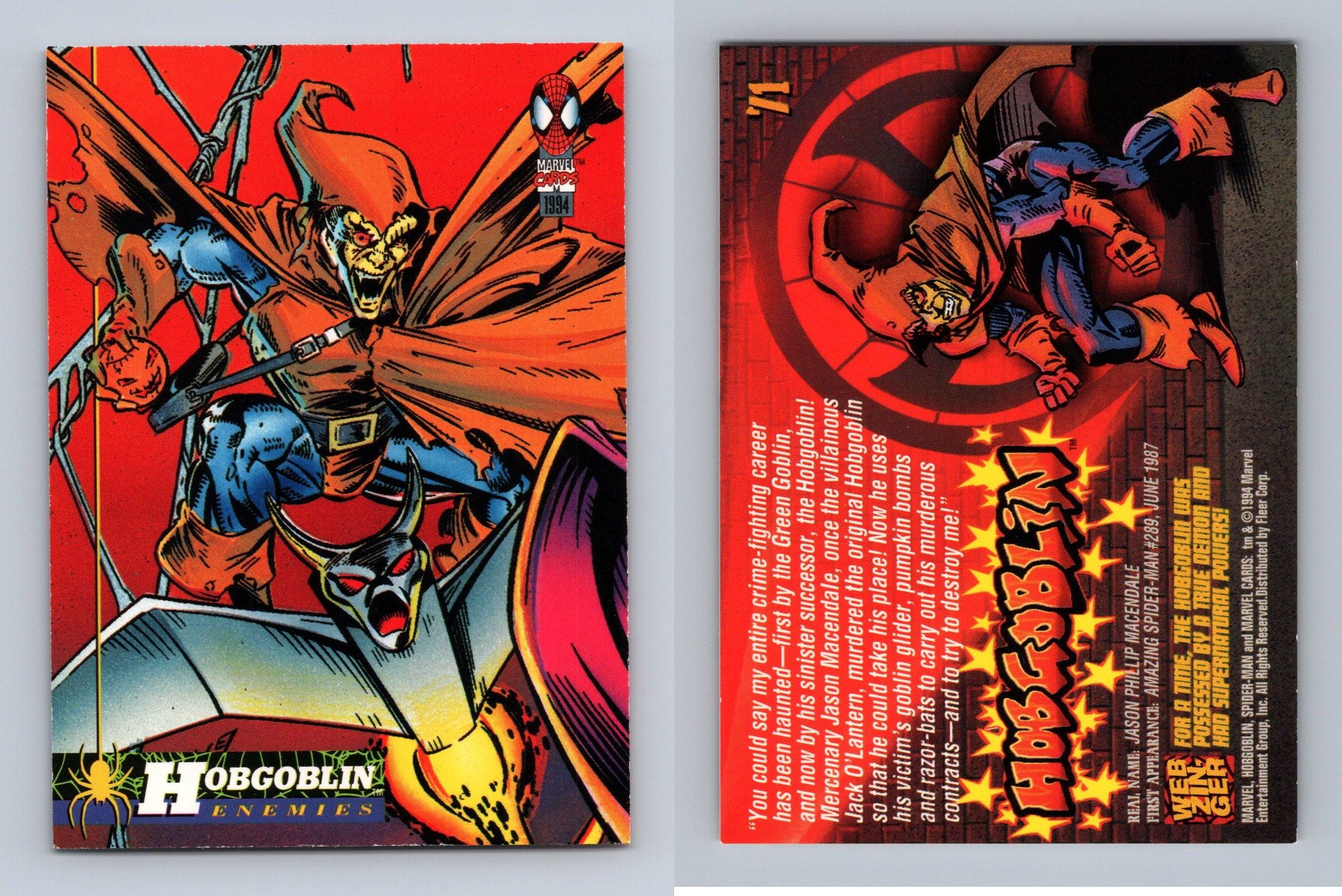 Kraven #61 The Amazing Spider-Man 1994 Fleer Trading Card