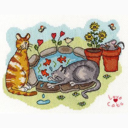 Bothy Threads Love Cats