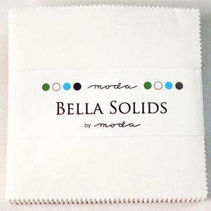 Moda Bella Solids Charm Pack - White 9900-98