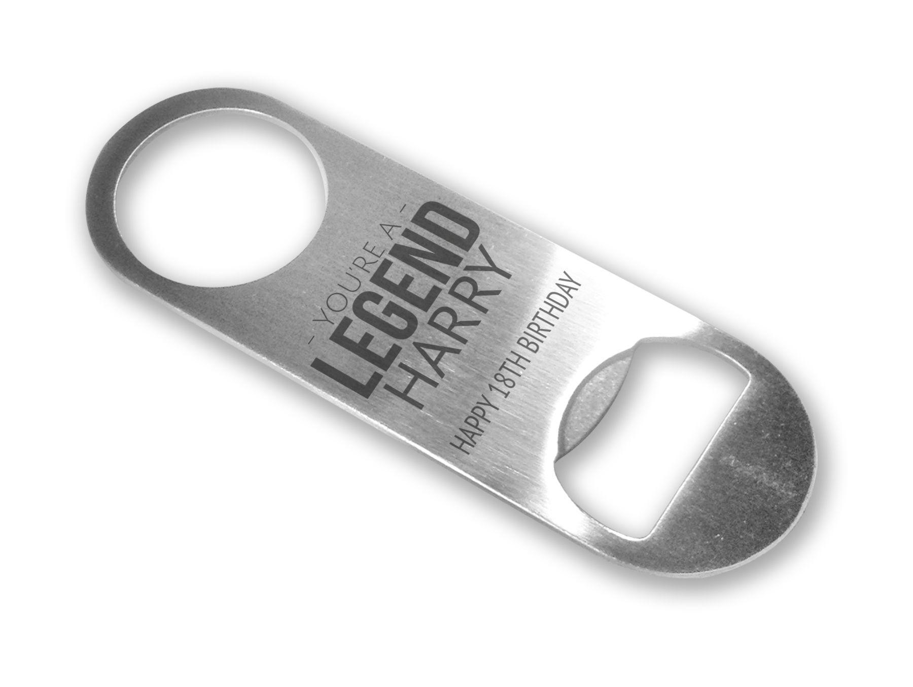 engraved bottle opener