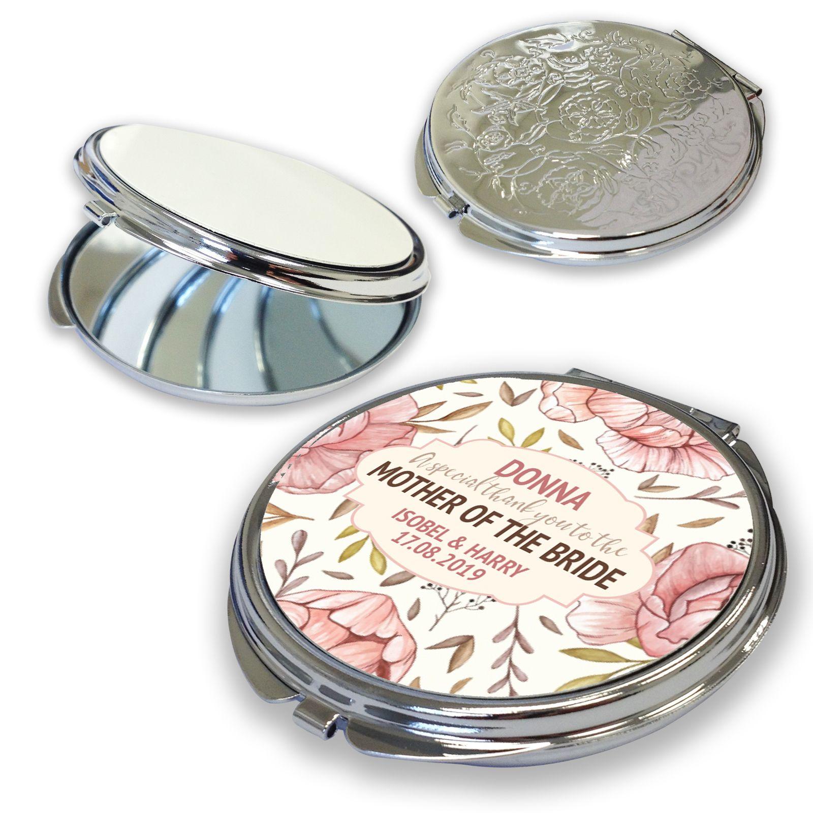 mother of the bride compact mirror