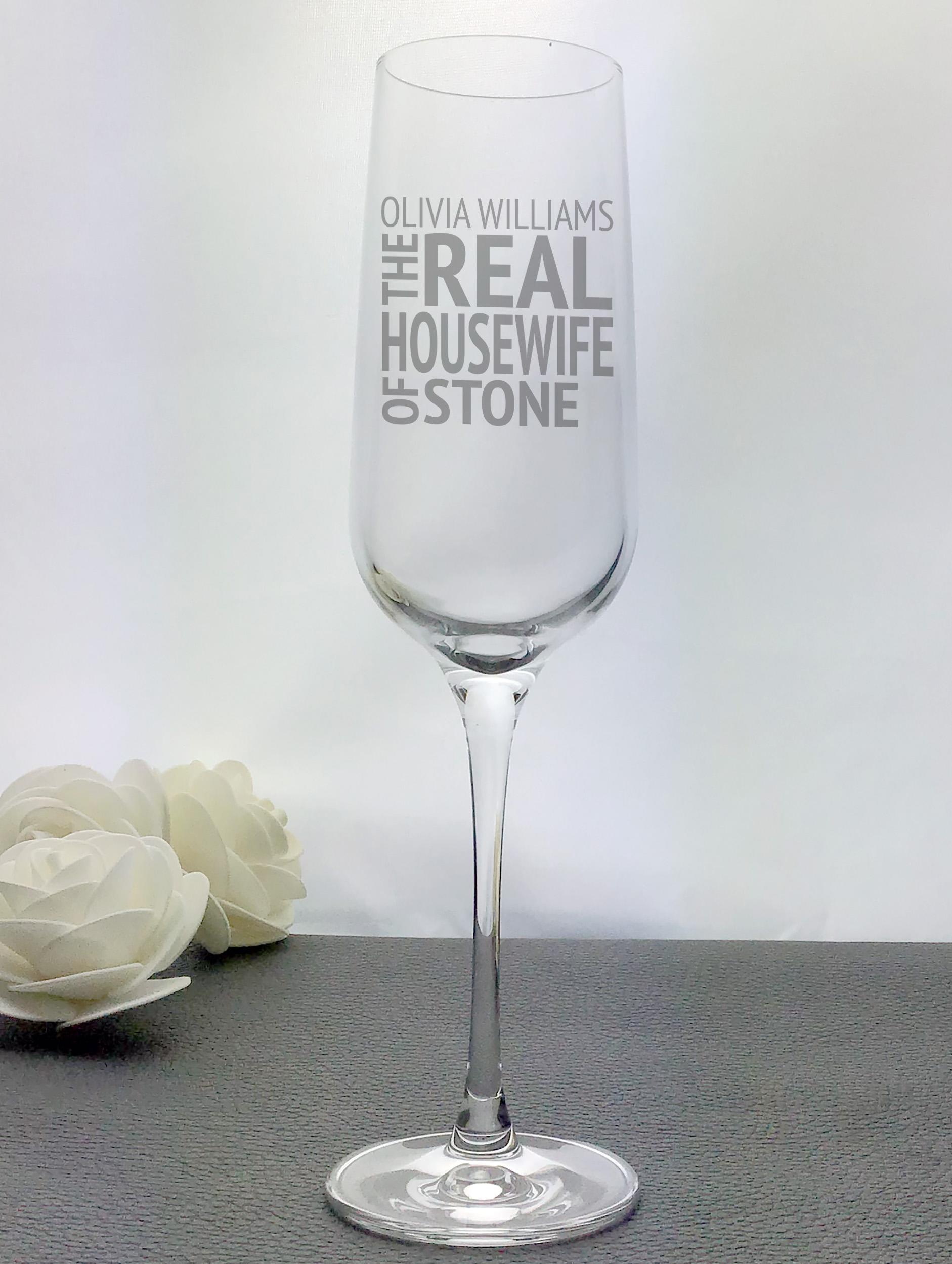 real champagne glasses