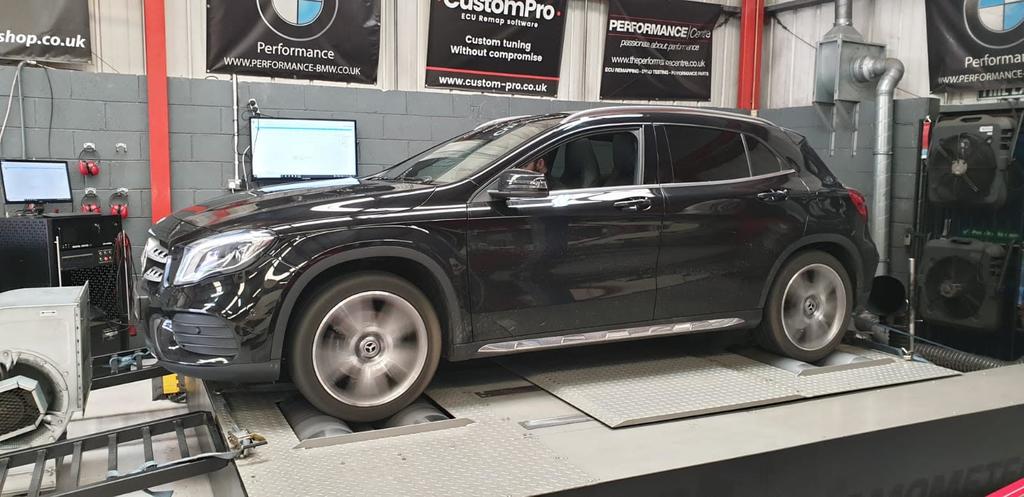 MERCEDES GLA 2.2 177HP CUSTOMPRO STAGE 1 TUNE
