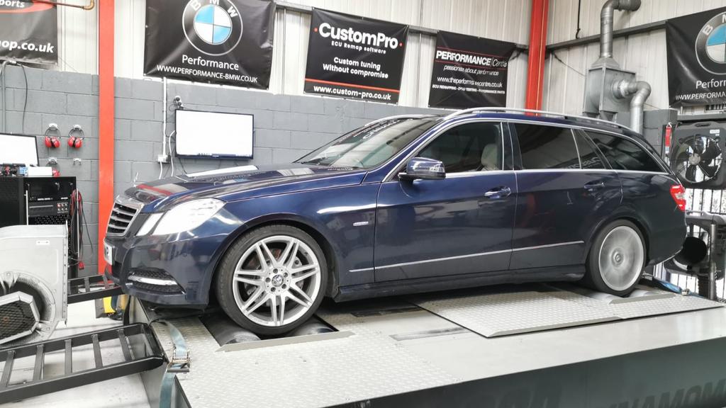 MERCEDES E350CDI 265HP CUSTOMPRO STAGE 1 REMAP