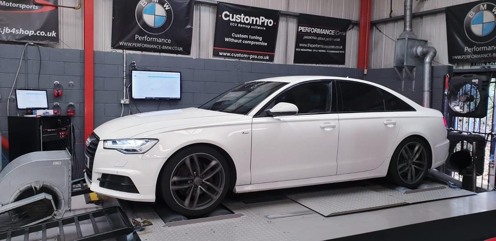 AUDI A6 2.0TDI 190HP CUSTOMPRO STAGE 1 ECU AND TCU REMAP