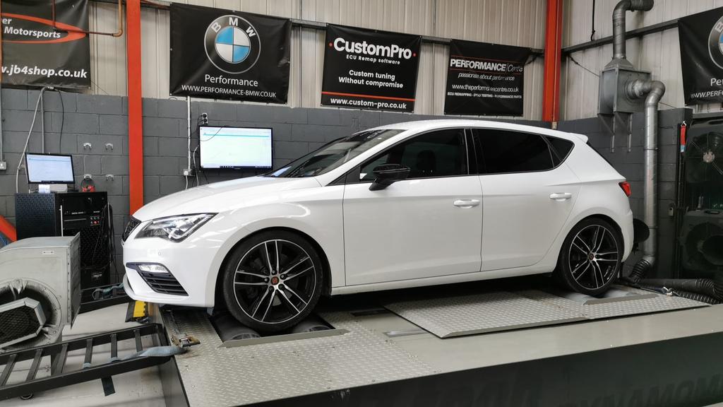 SEAT LEON CUPRA 290 STAGE 1 ECU AND TCU CUSTOMPRO SOFTWARE