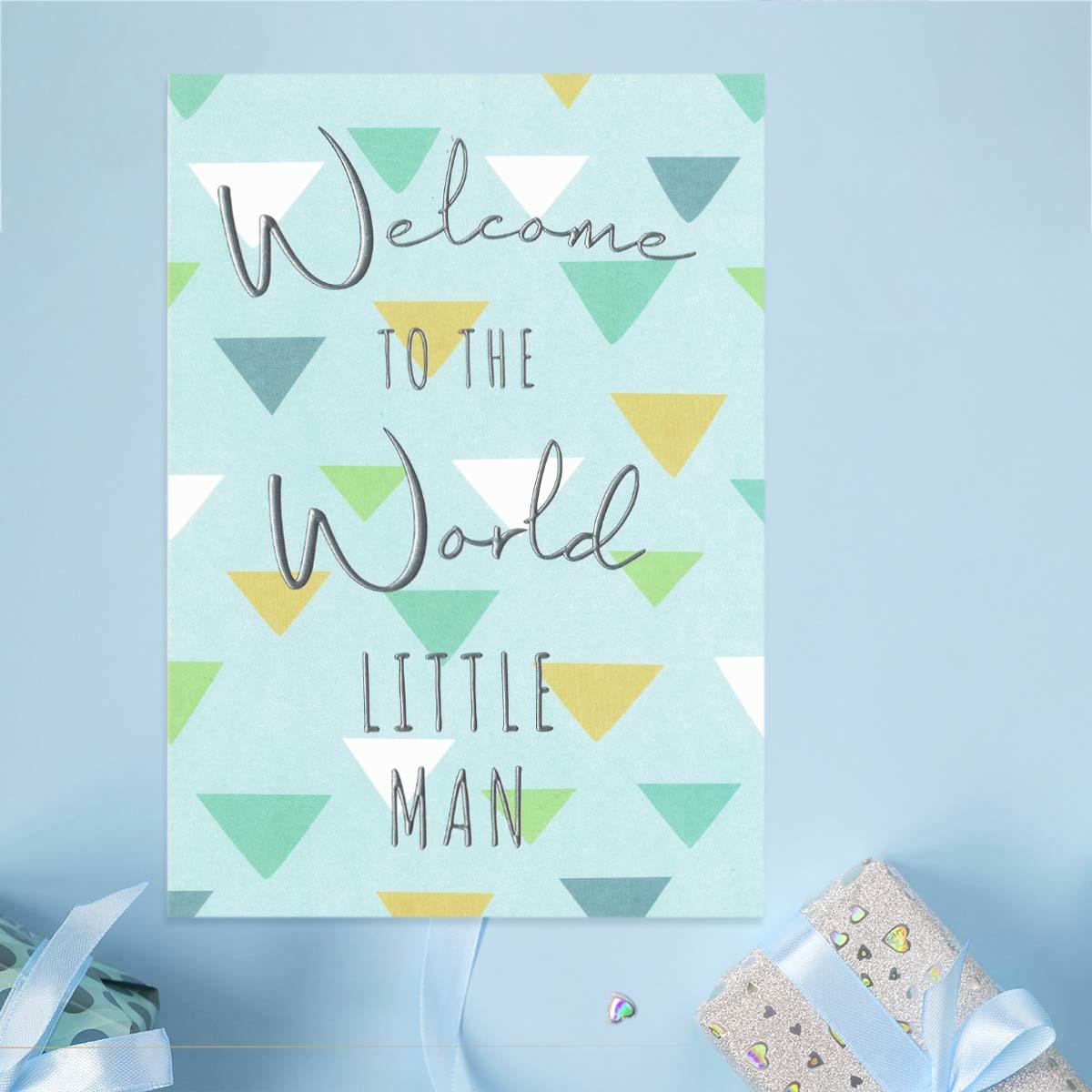 Nigel Quiney Welcome to The World Baby Girl Card 