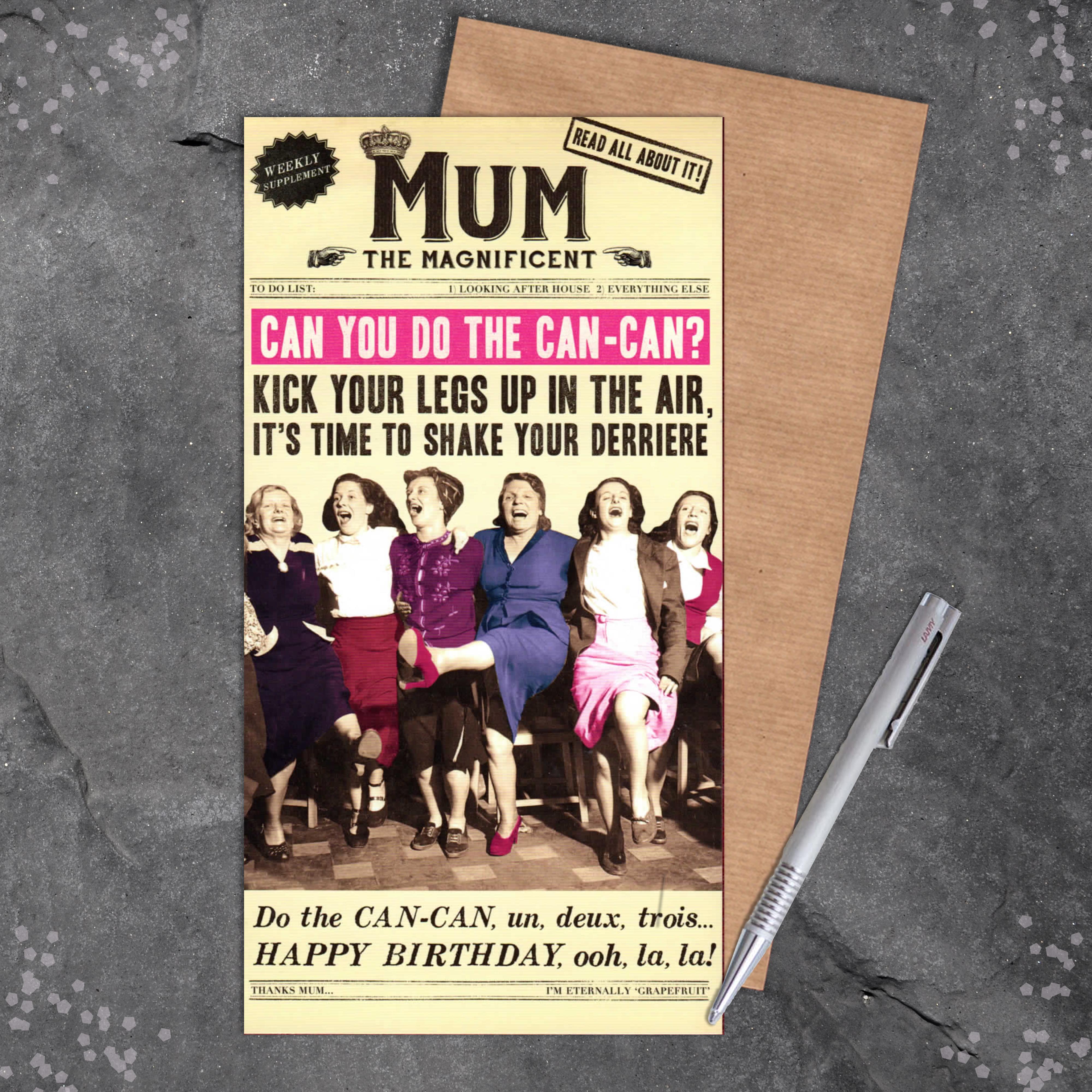 Mum The Magnificent Birthday Card