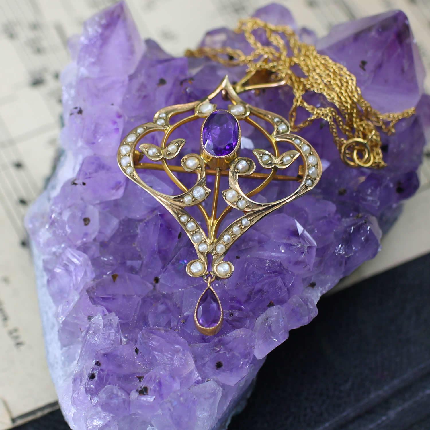 9 Carat Victorian / Edwardian Pendant 