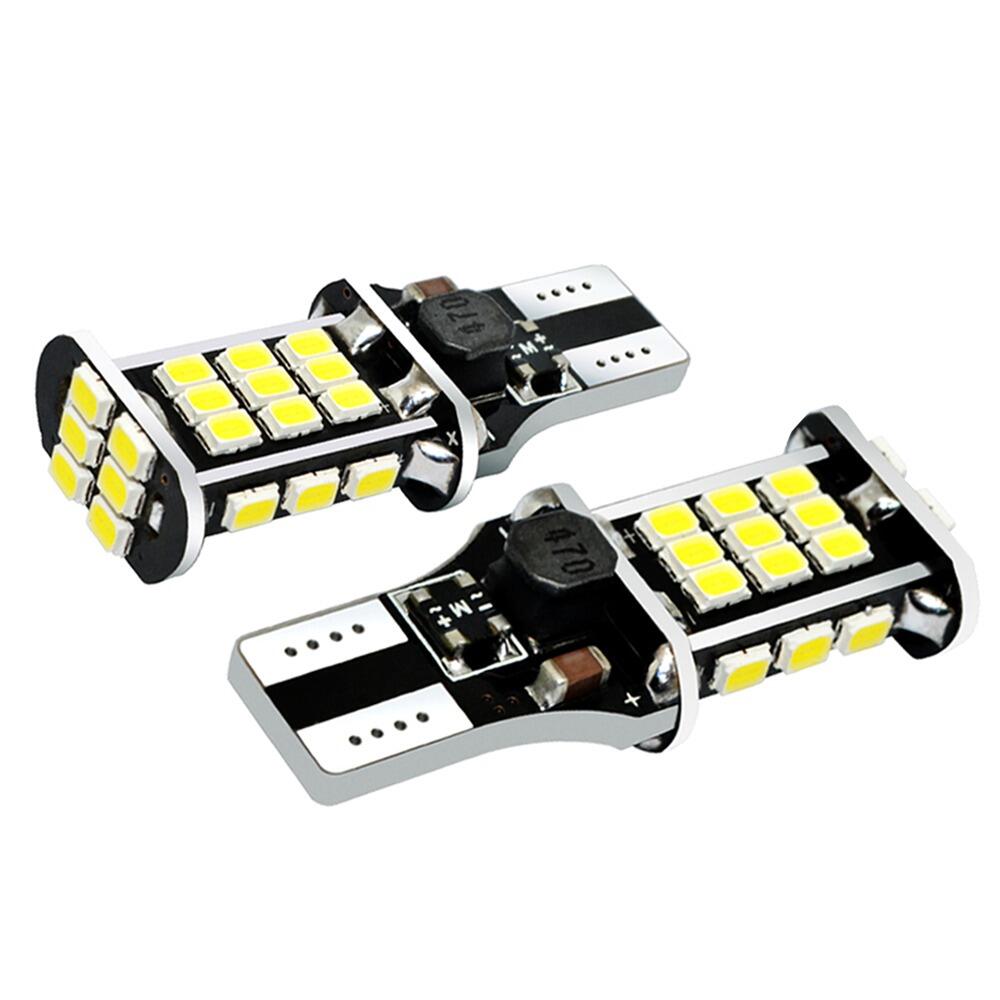 100% CanBus Error Free 7.2w 1000lm 30 SMD LED White W5W T15 Reverse Bulbs