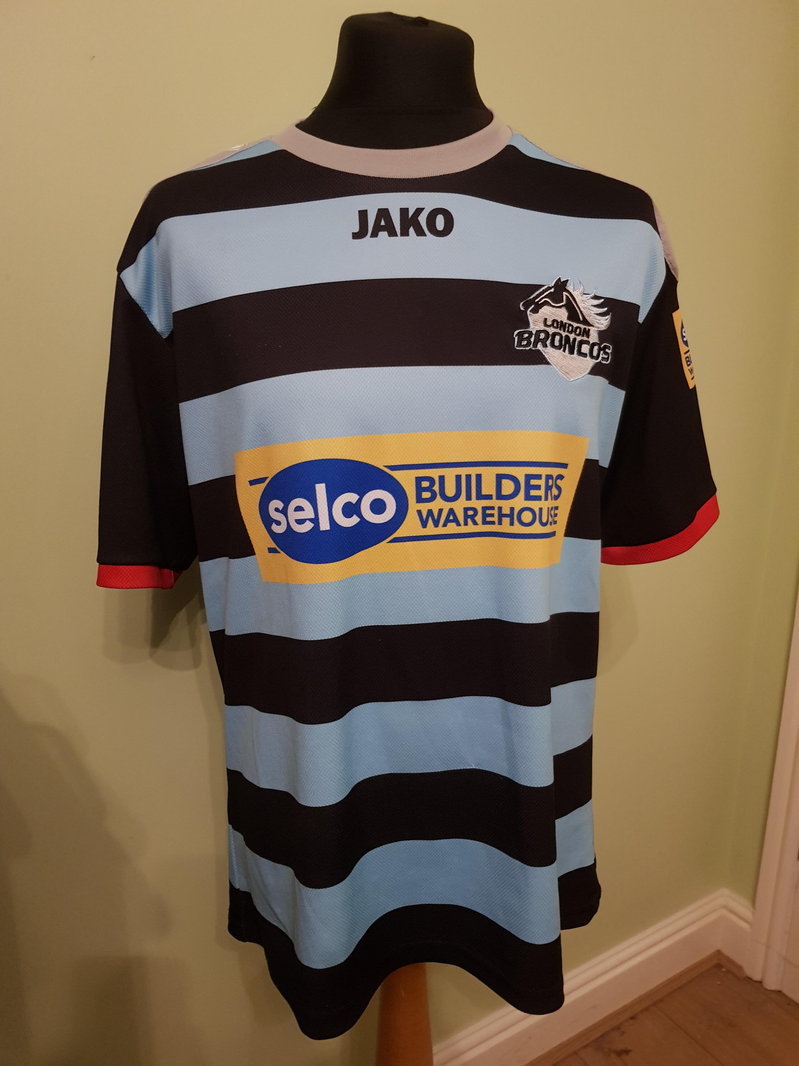 London Broncos on X: Our shirt for 2015 #ProudtobeBroncos  #Celebrating35years  / X