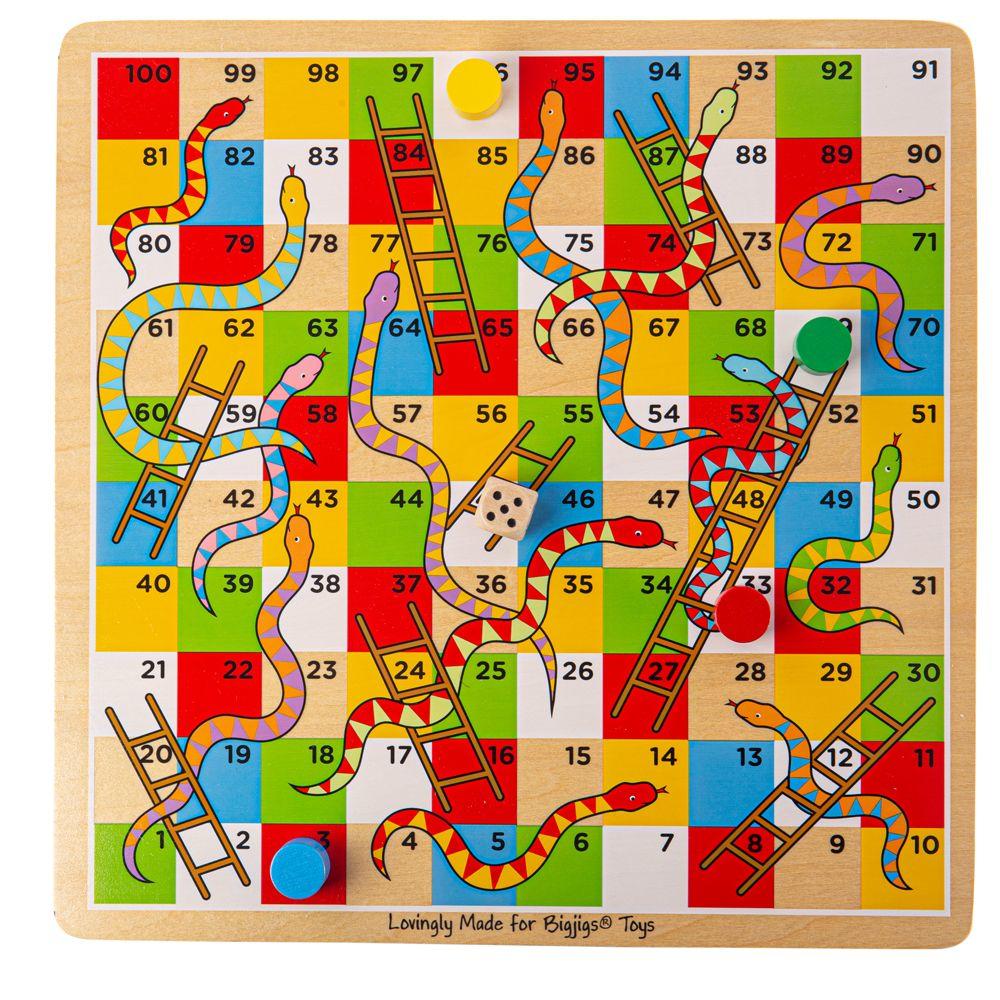 Traditional Snakes And Ladders