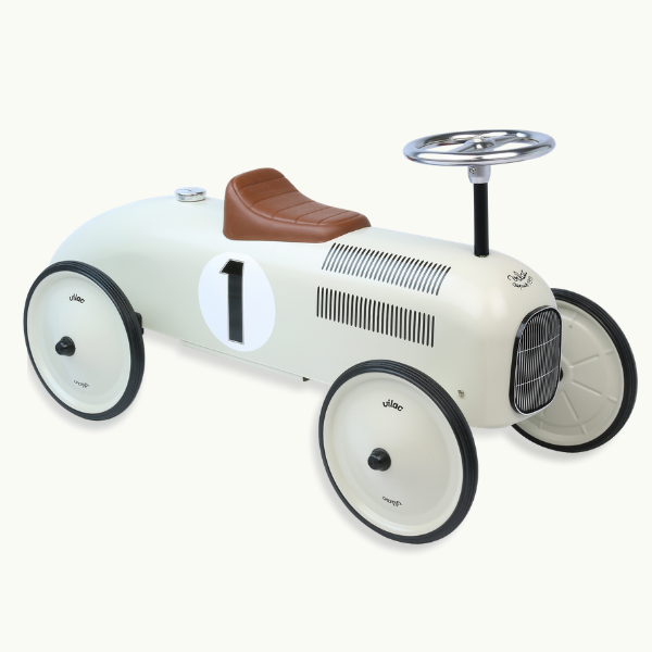 Cool, retro-look Vilac toy car.