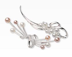 Pearl Brooches