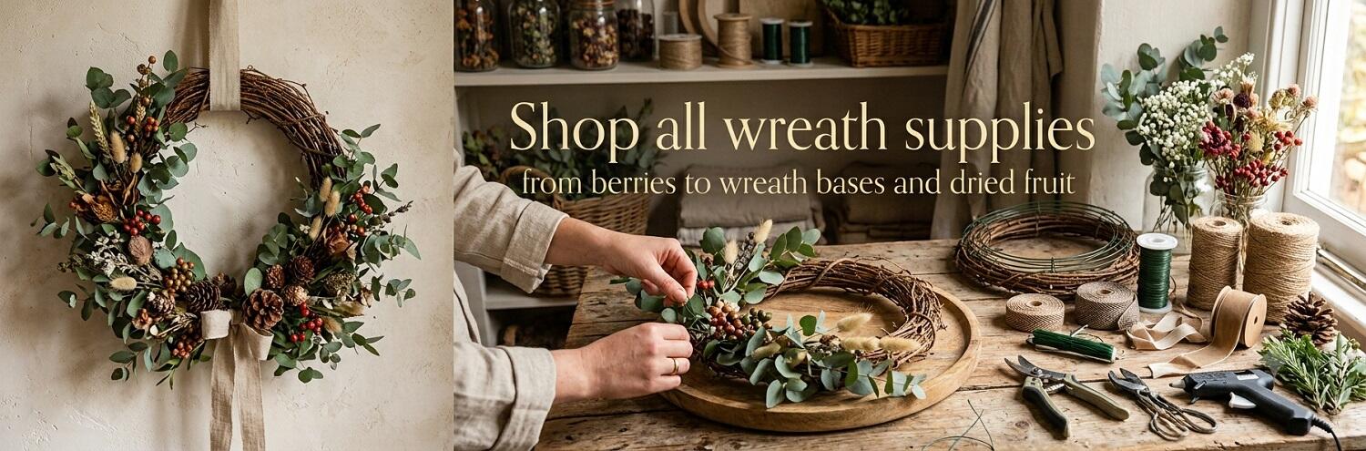 wreath making supplies