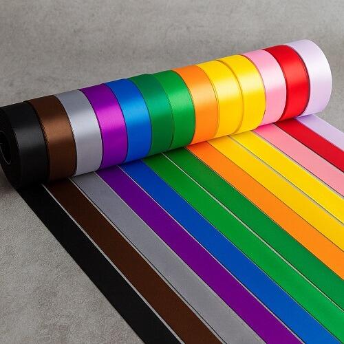 25mm double sided face ribbon