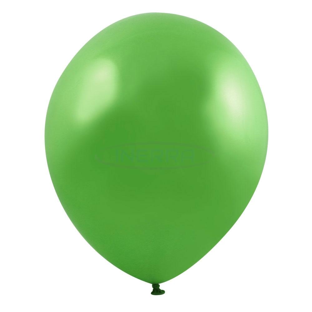 5 of Each Colour 25cm 10" Party Balloons Apple Green & Lime Green 