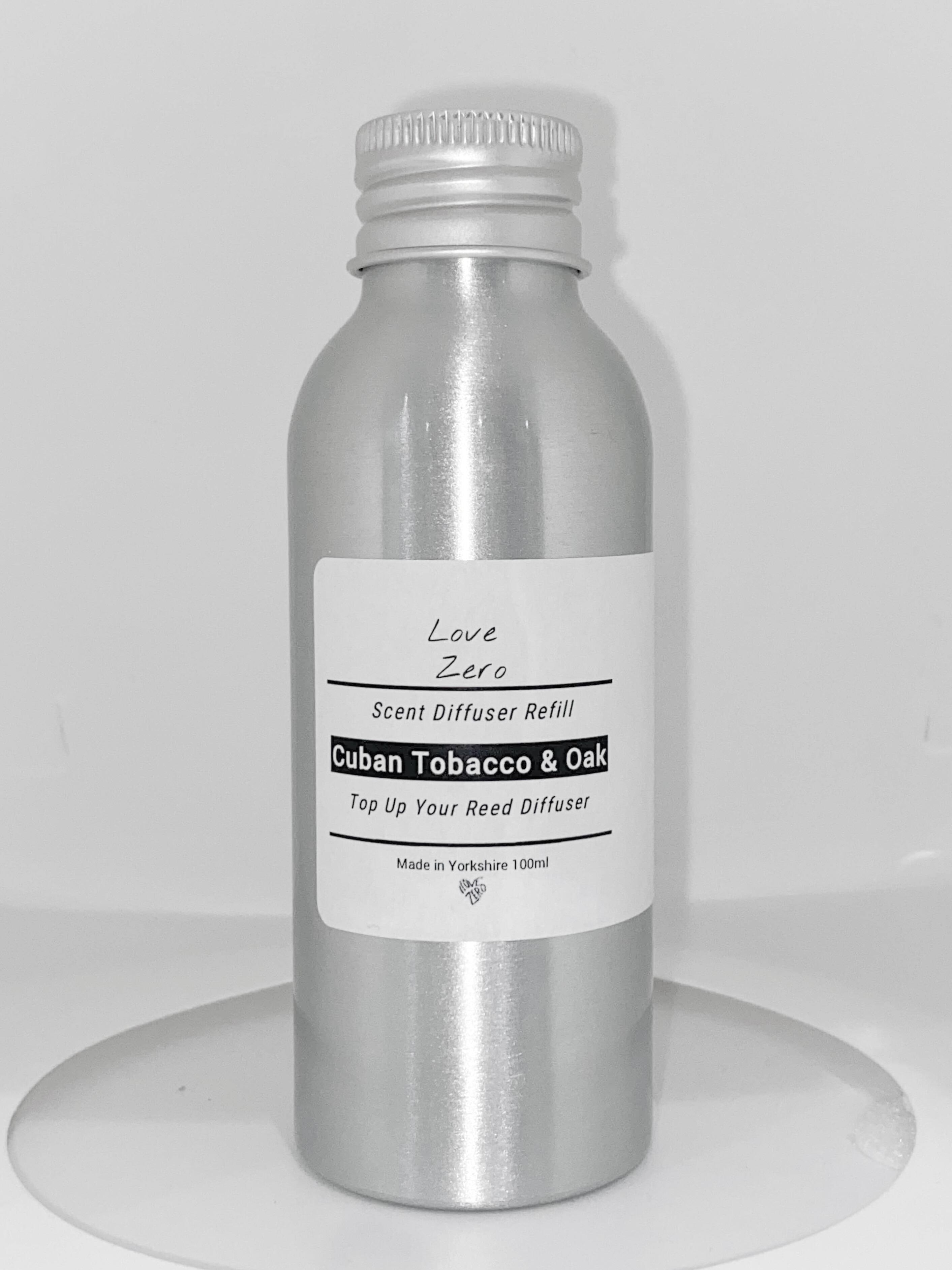 Cuban Tobacco & Oak Reed Diffuser Refill 100ml